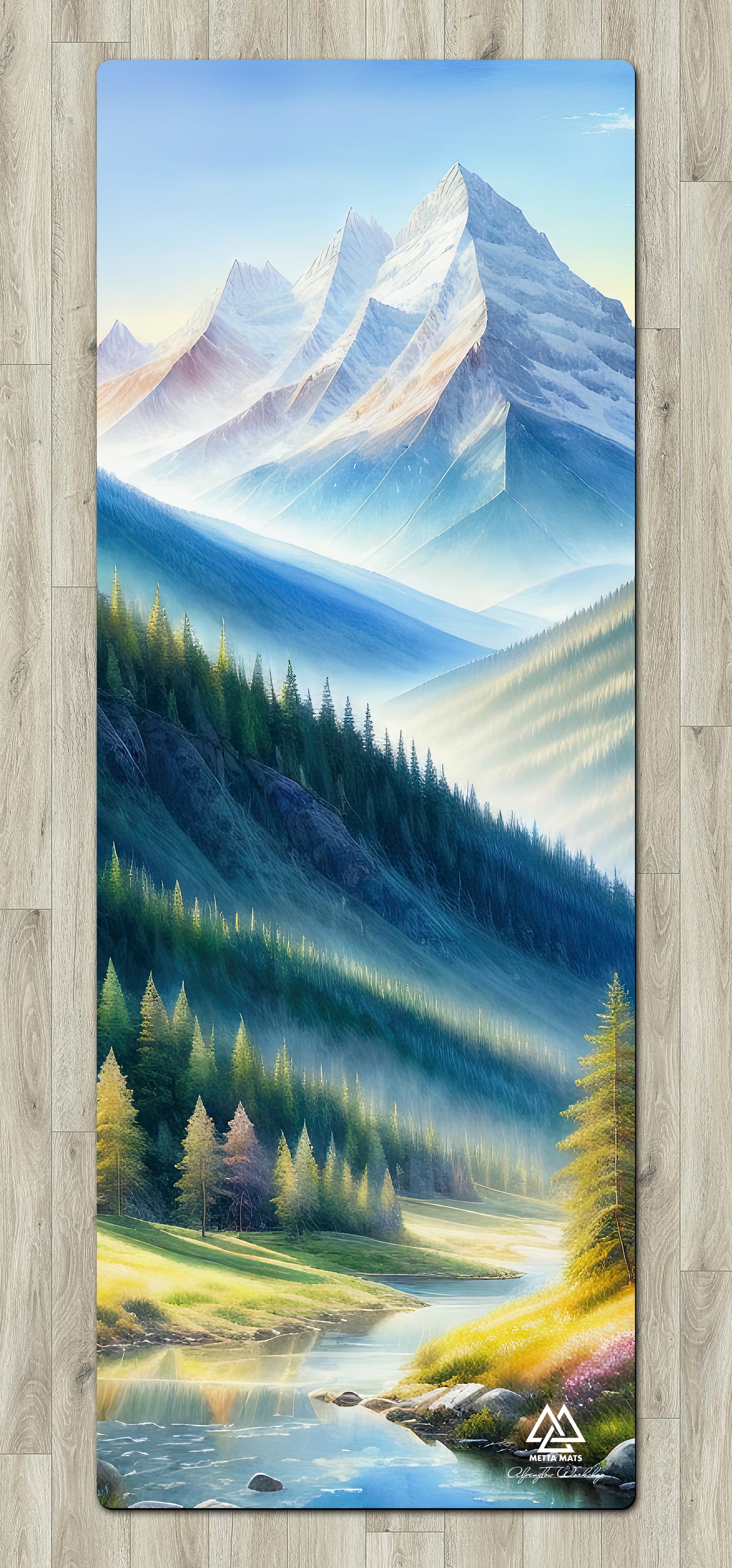 "Spring Mountain" Yoga Mat