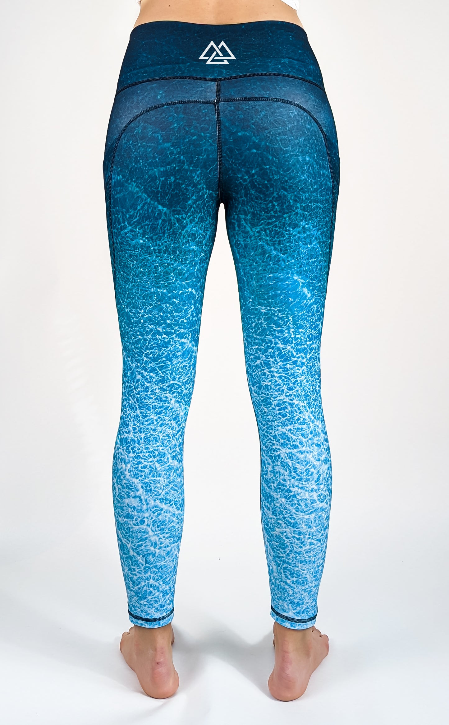 "Clearwater Cool" Yoga Leggings