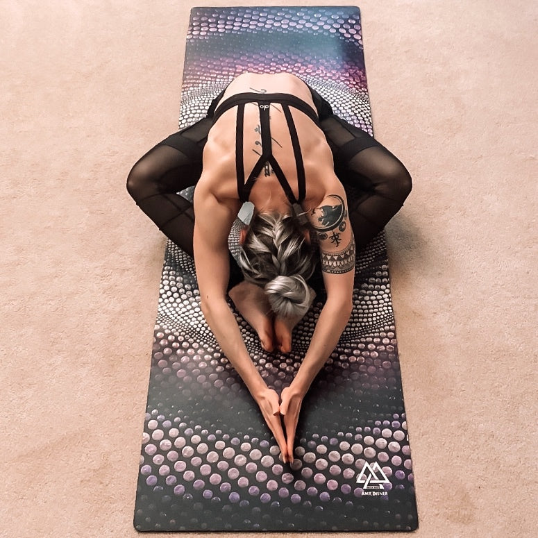 "Purple Tunnel" Yoga Mat