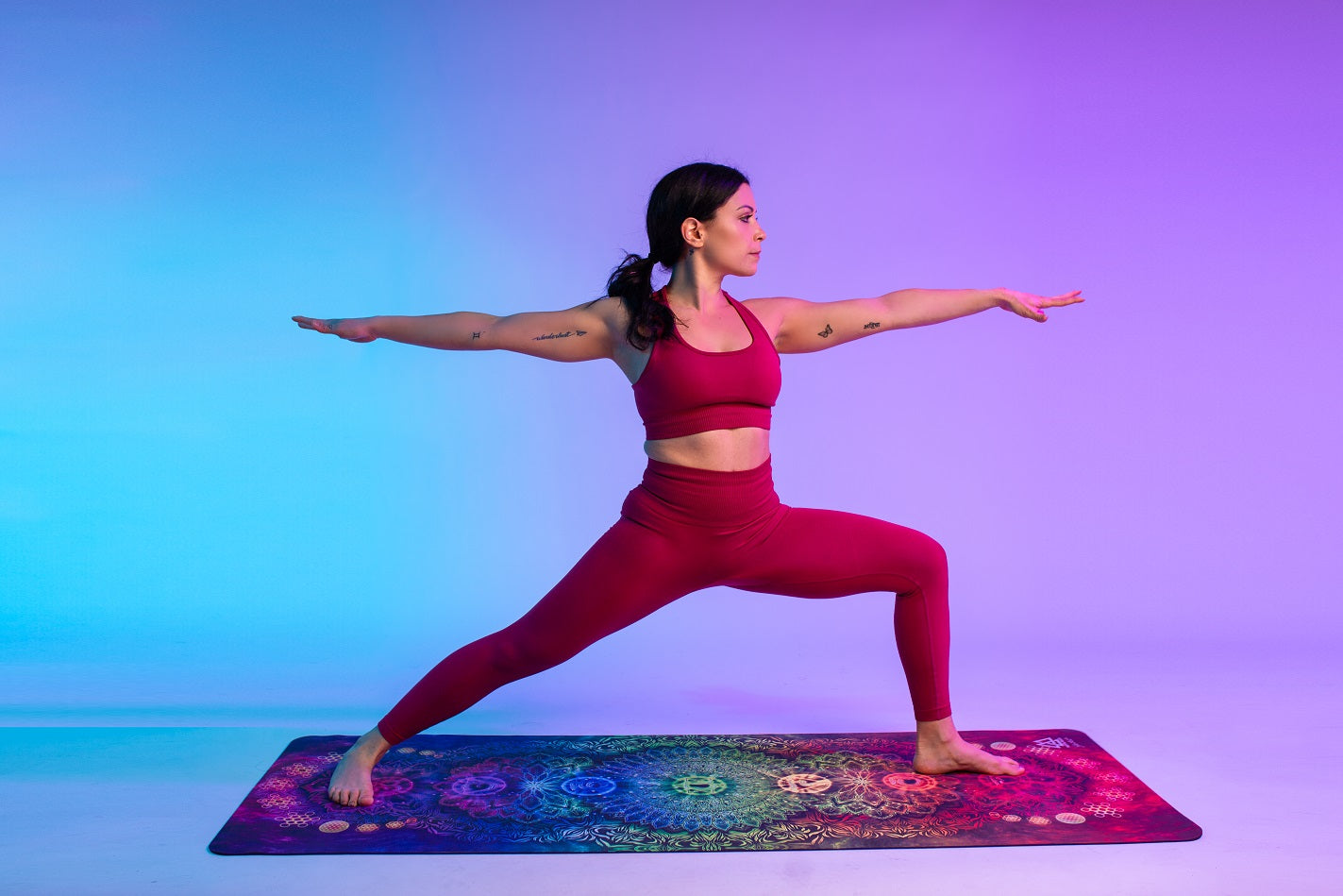 "Seventh Chakra" Yoga Mat