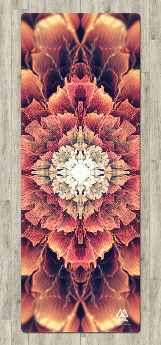 "Mandala Bloom" Yoga Mat