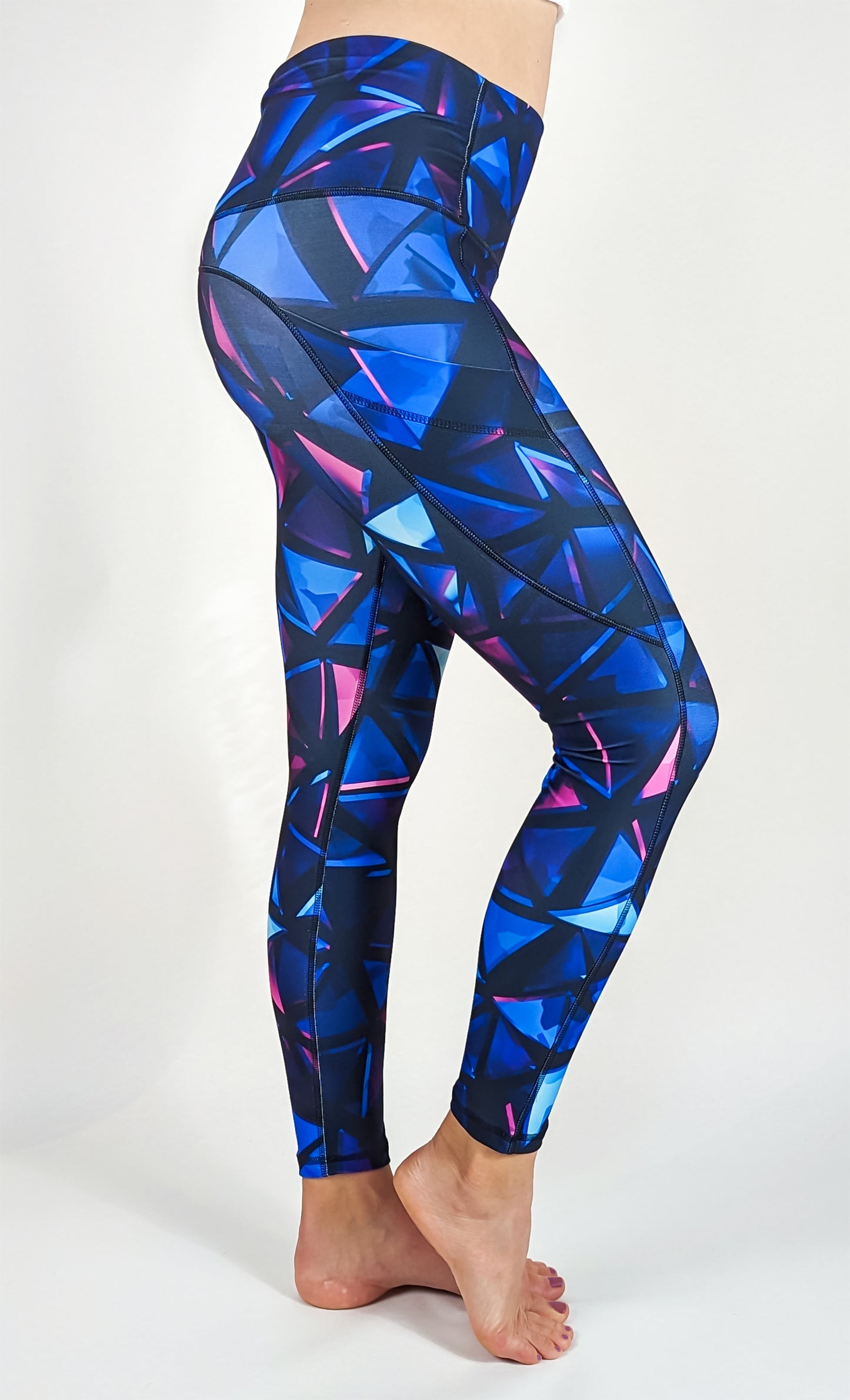 "Stained Glass" Yoga Leggings