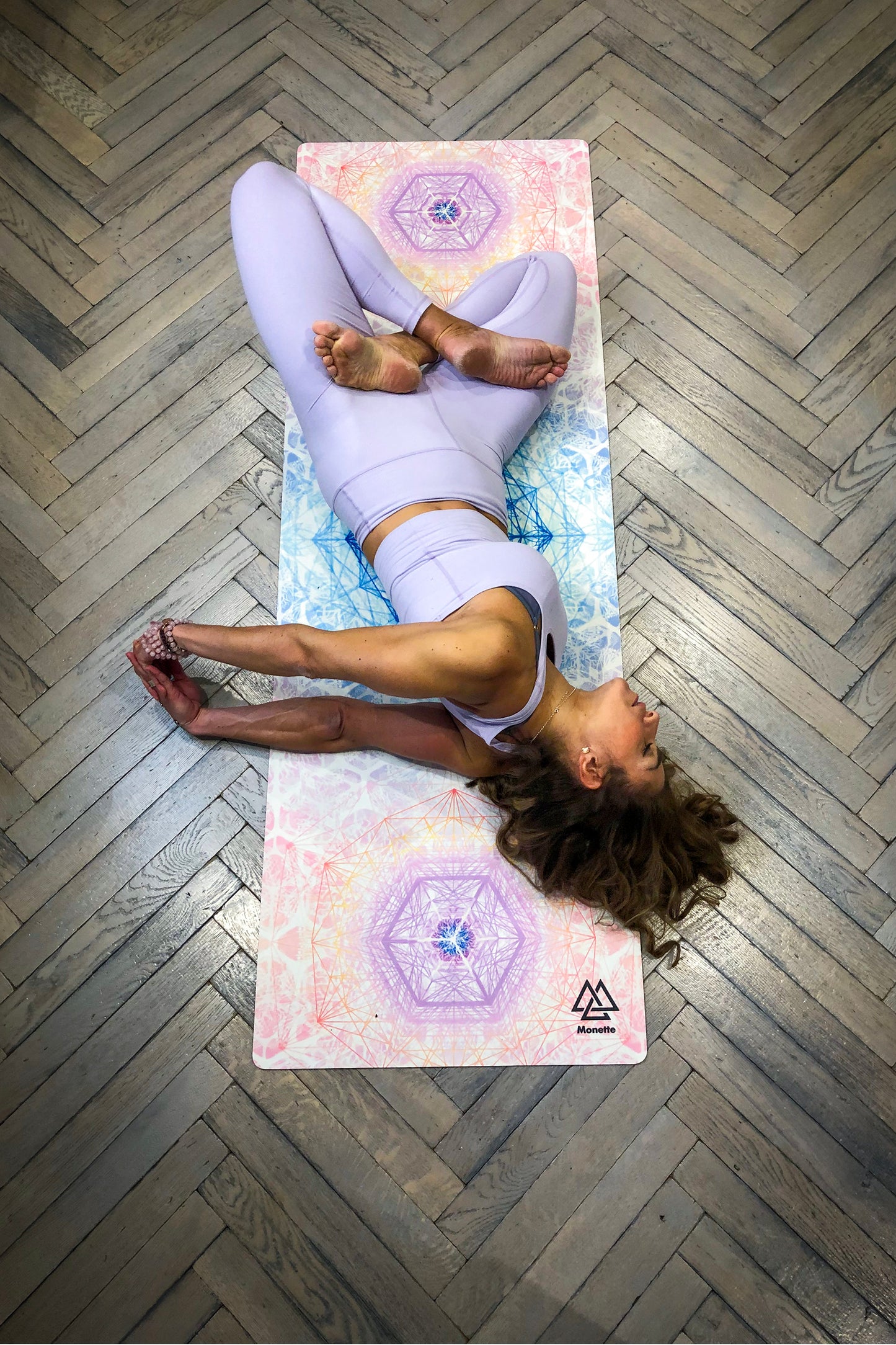 "Pink Mandala" Yoga Mat