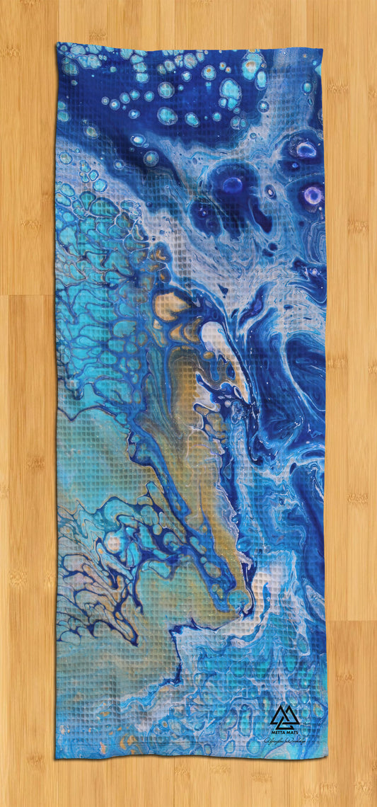 "Living Seas" Yoga Towel
