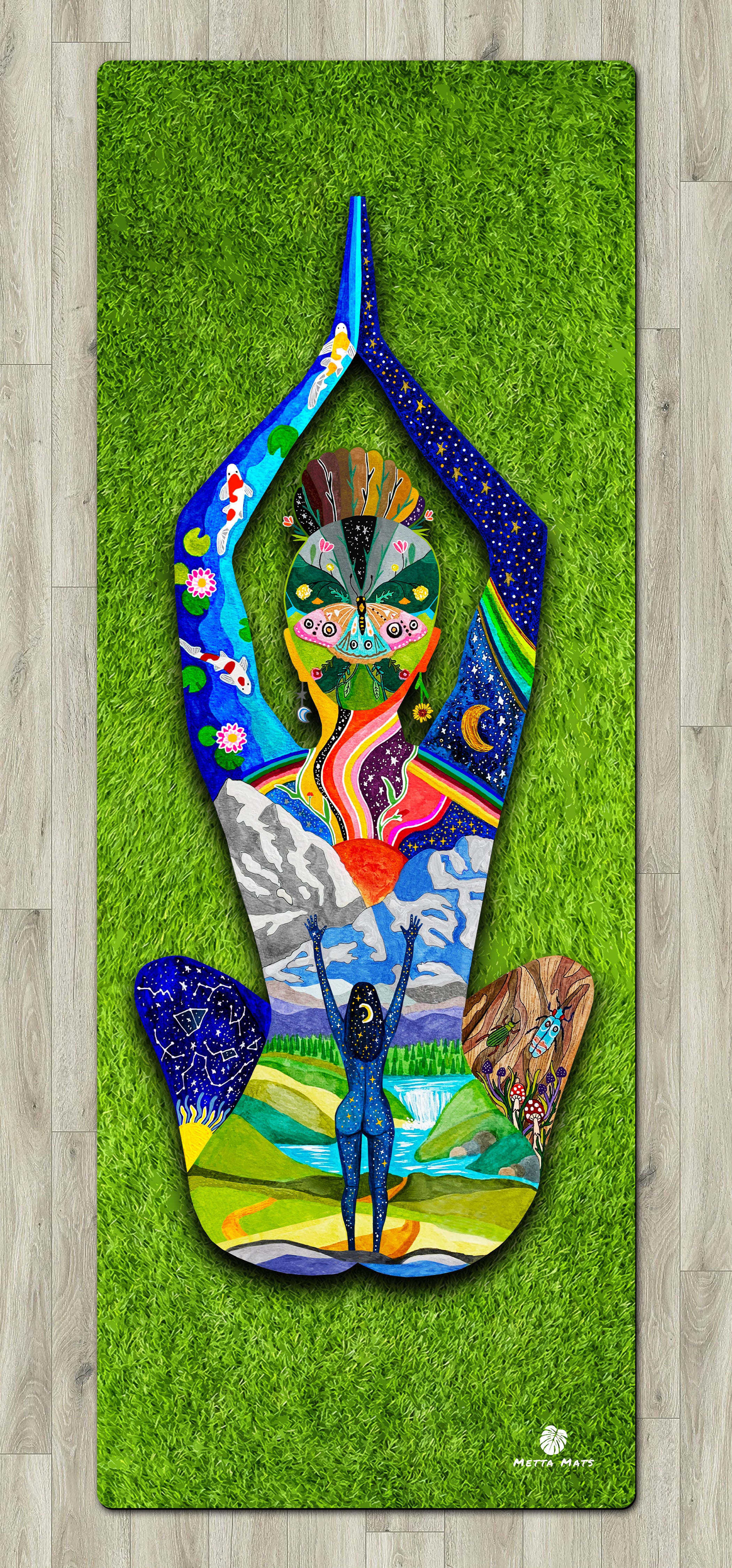 "Phototropism" Yoga Mat