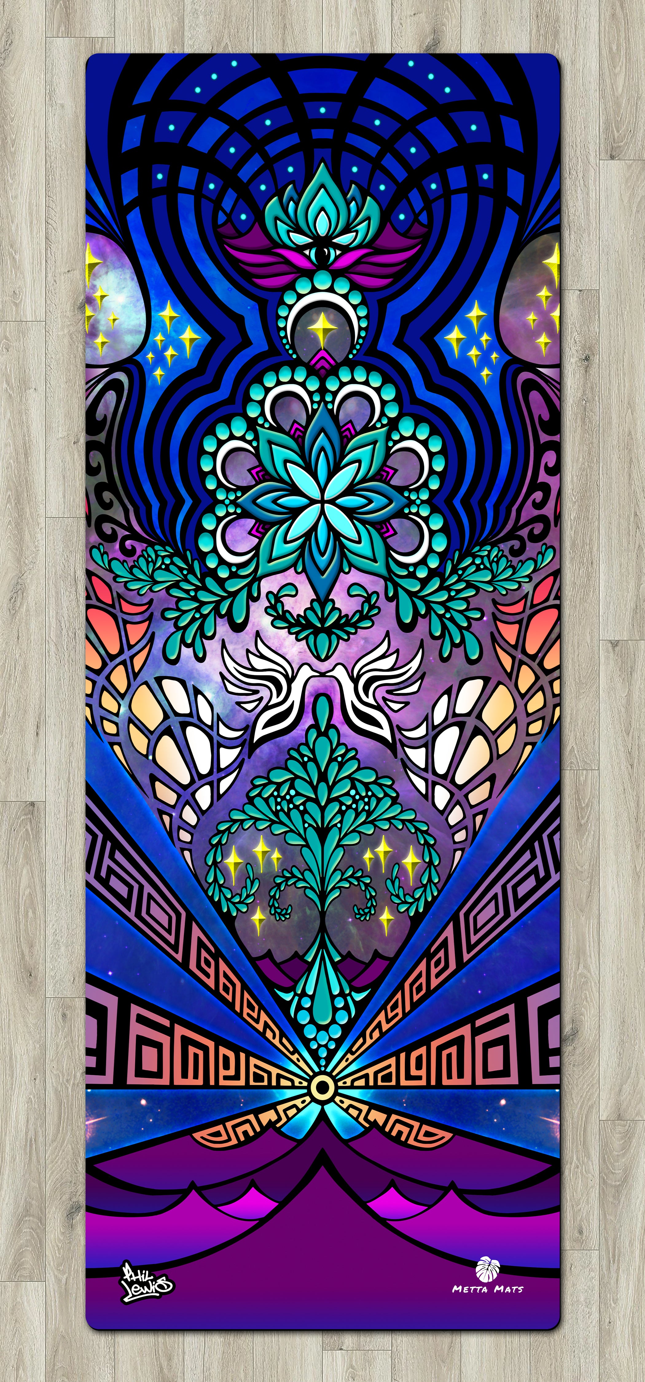"Peace" Yoga Mat