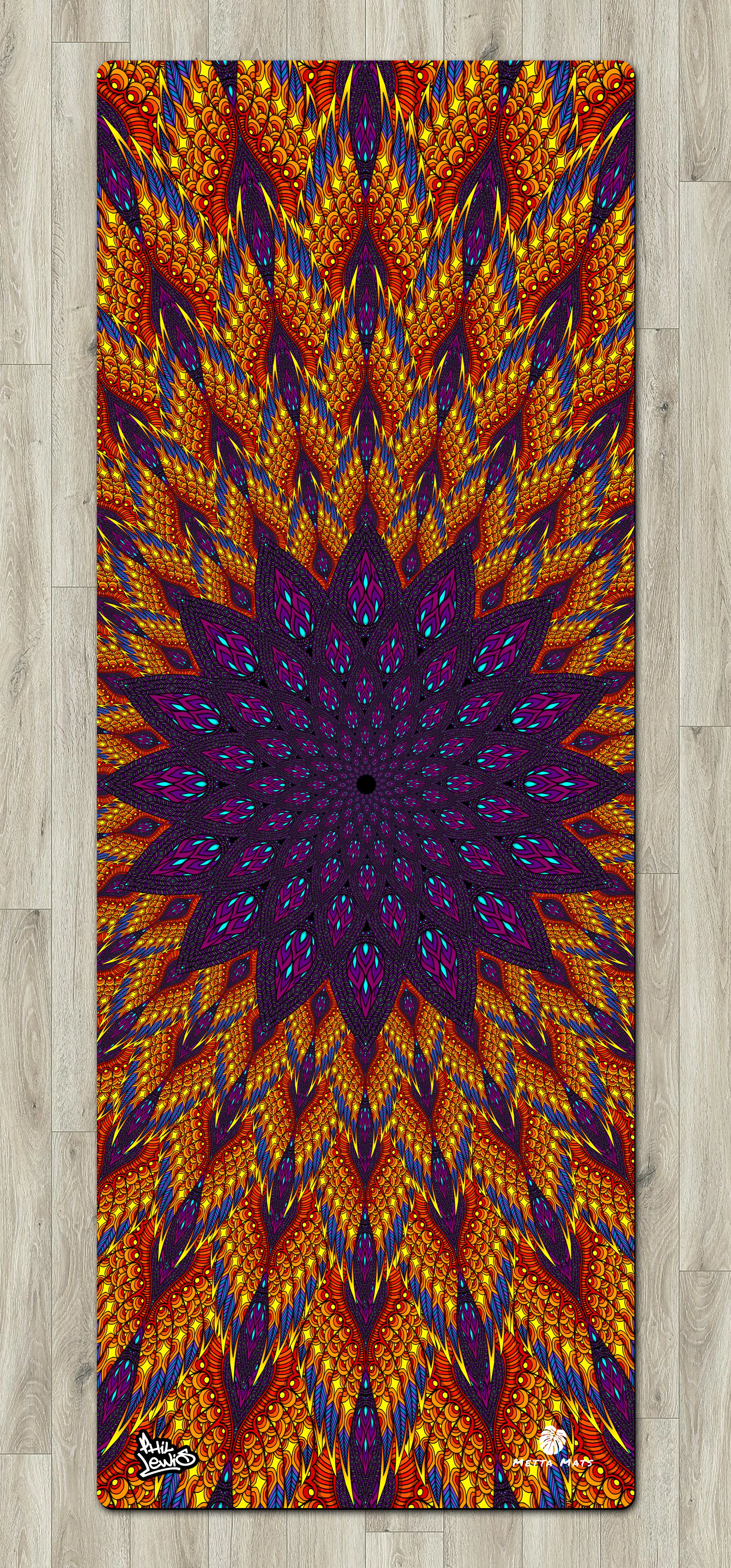 "Vortex" Yoga Mat
