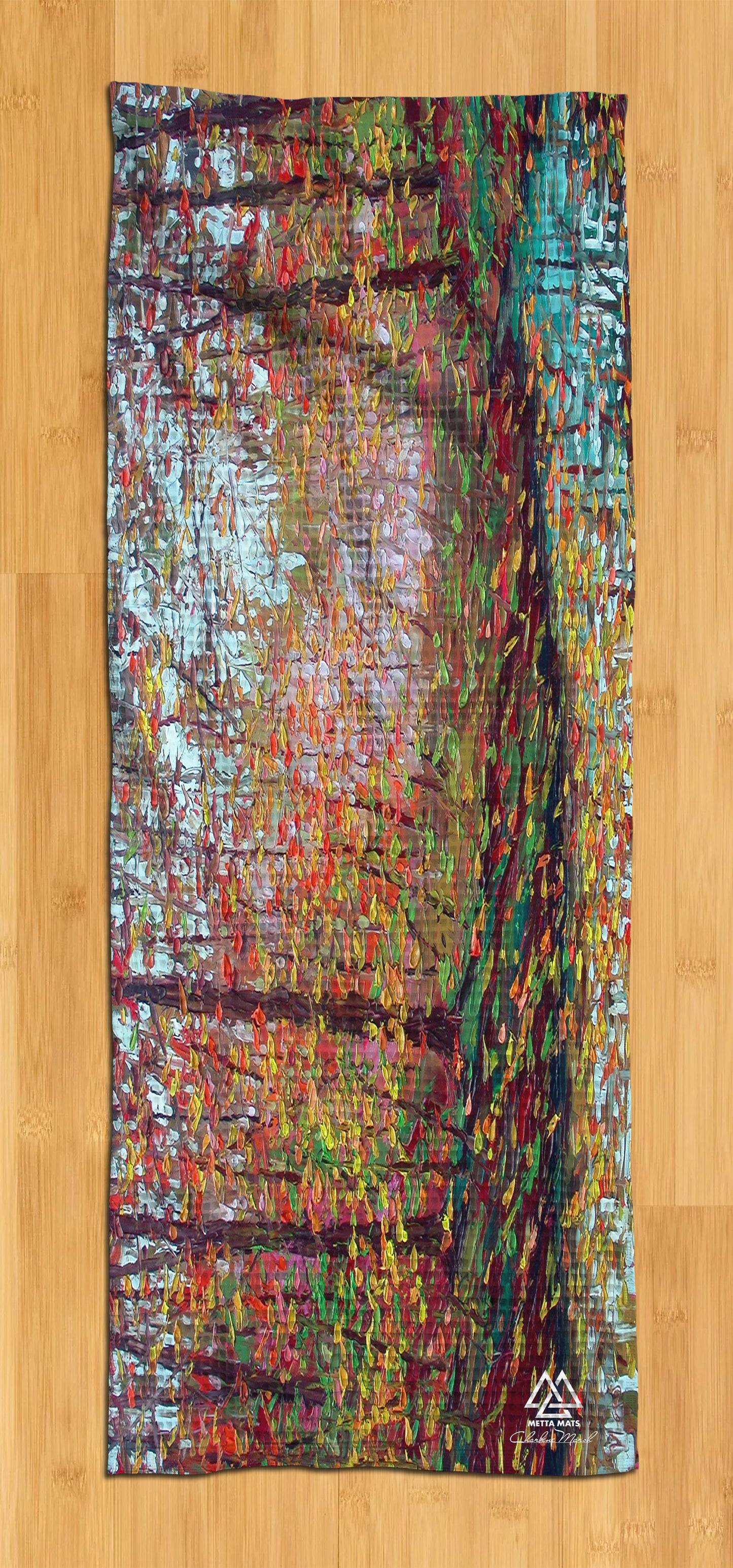 "Autumn Glory" Yoga Towel