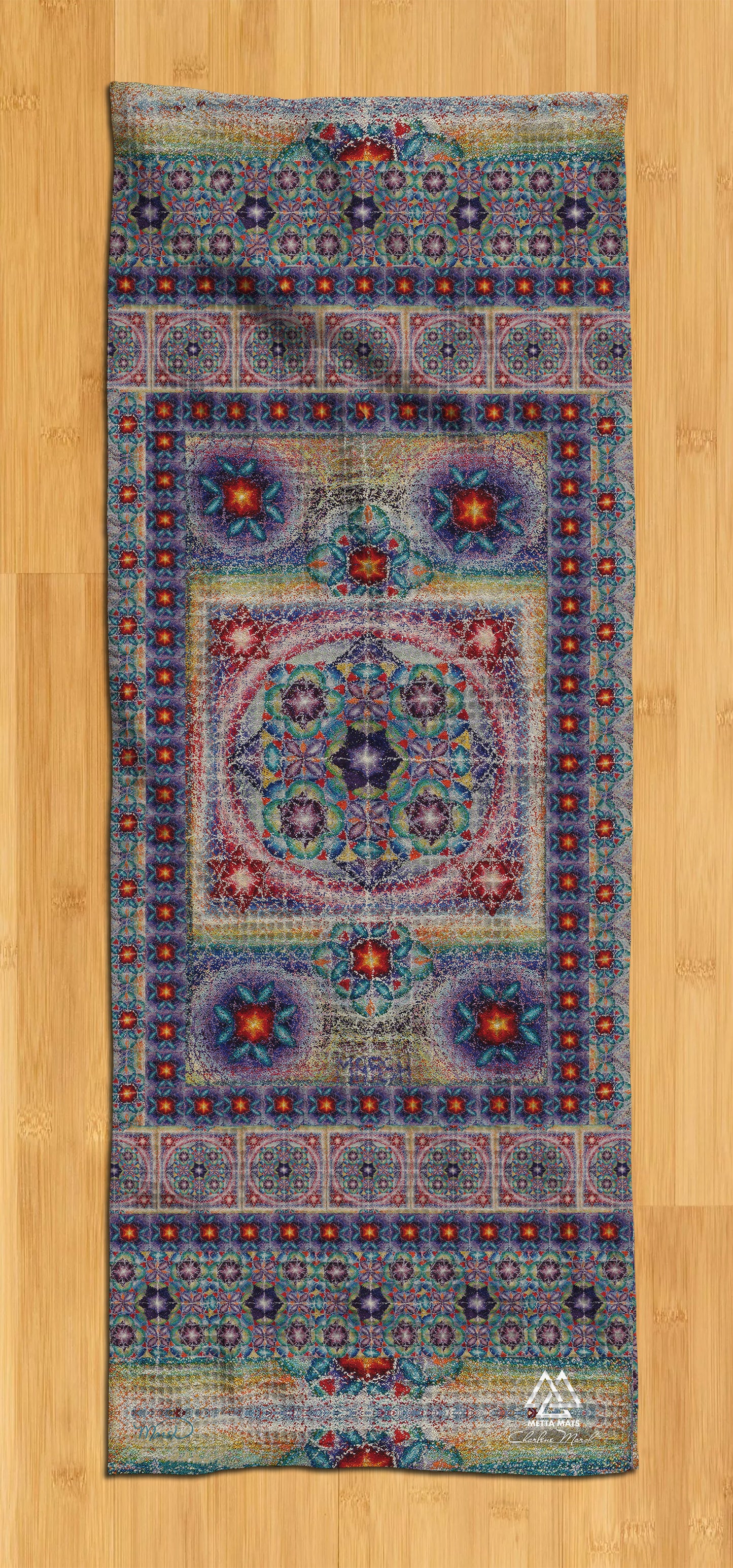 "Om Tara" Yoga Towel