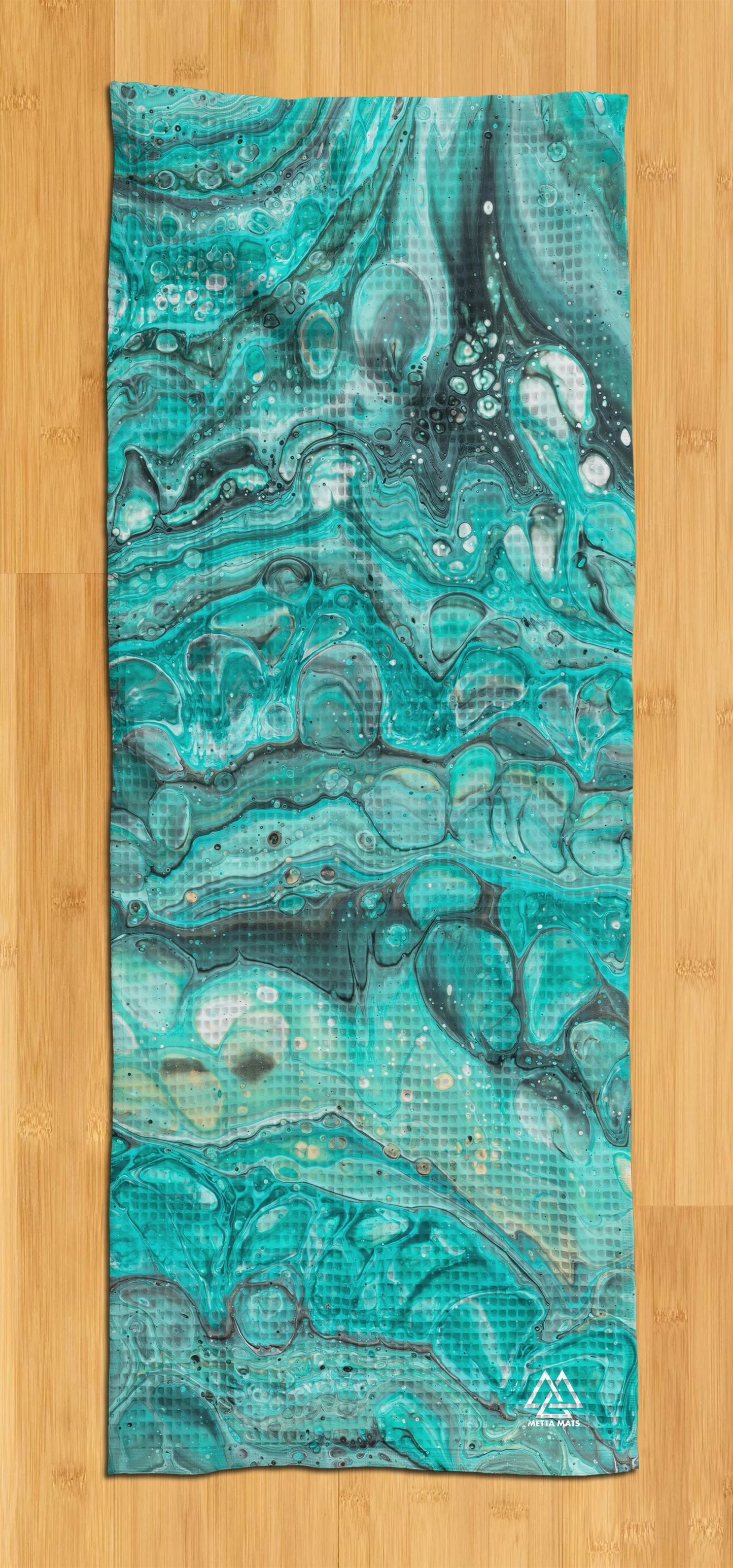"Liquid Art" Yoga Towel