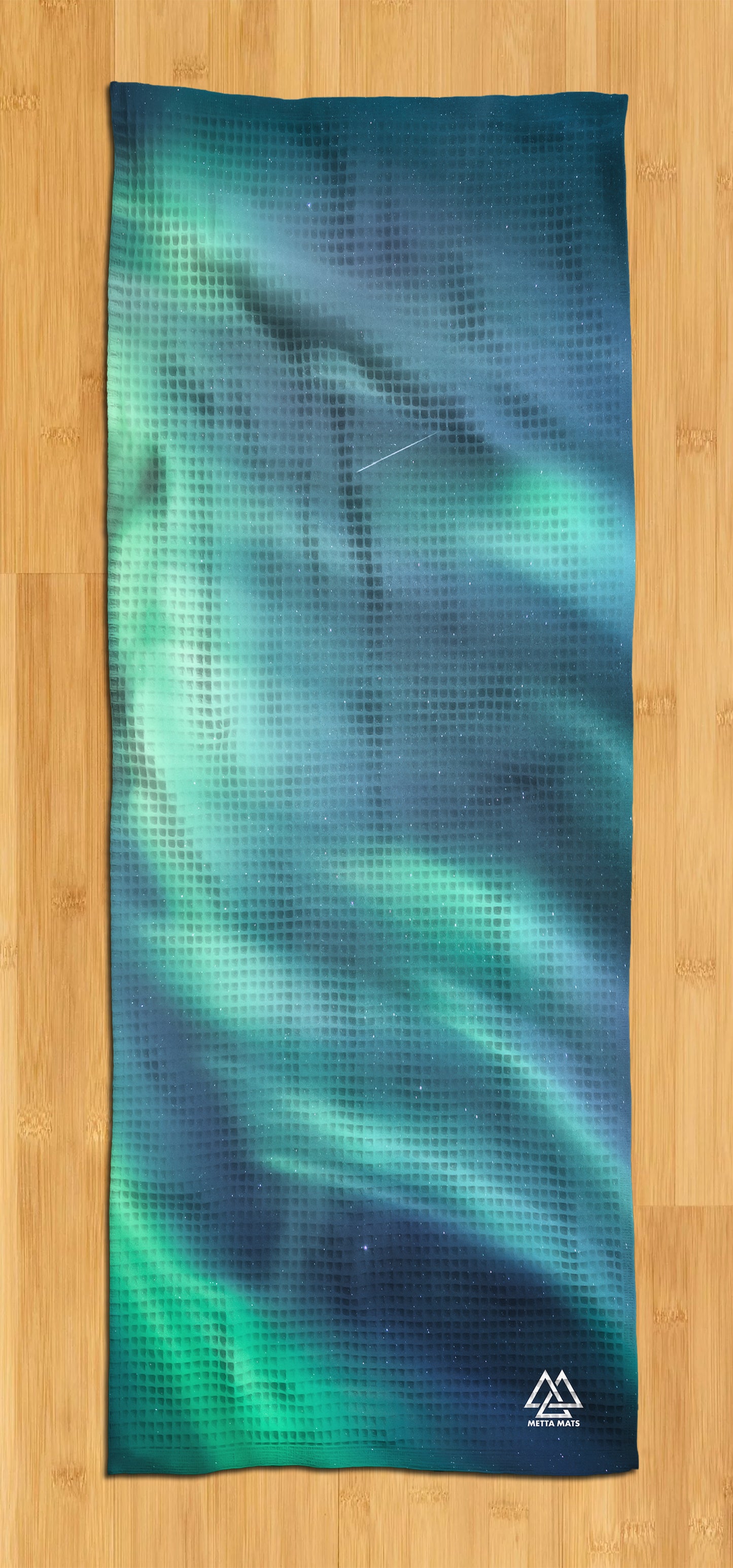 "Northern Lights" Yoga Towel