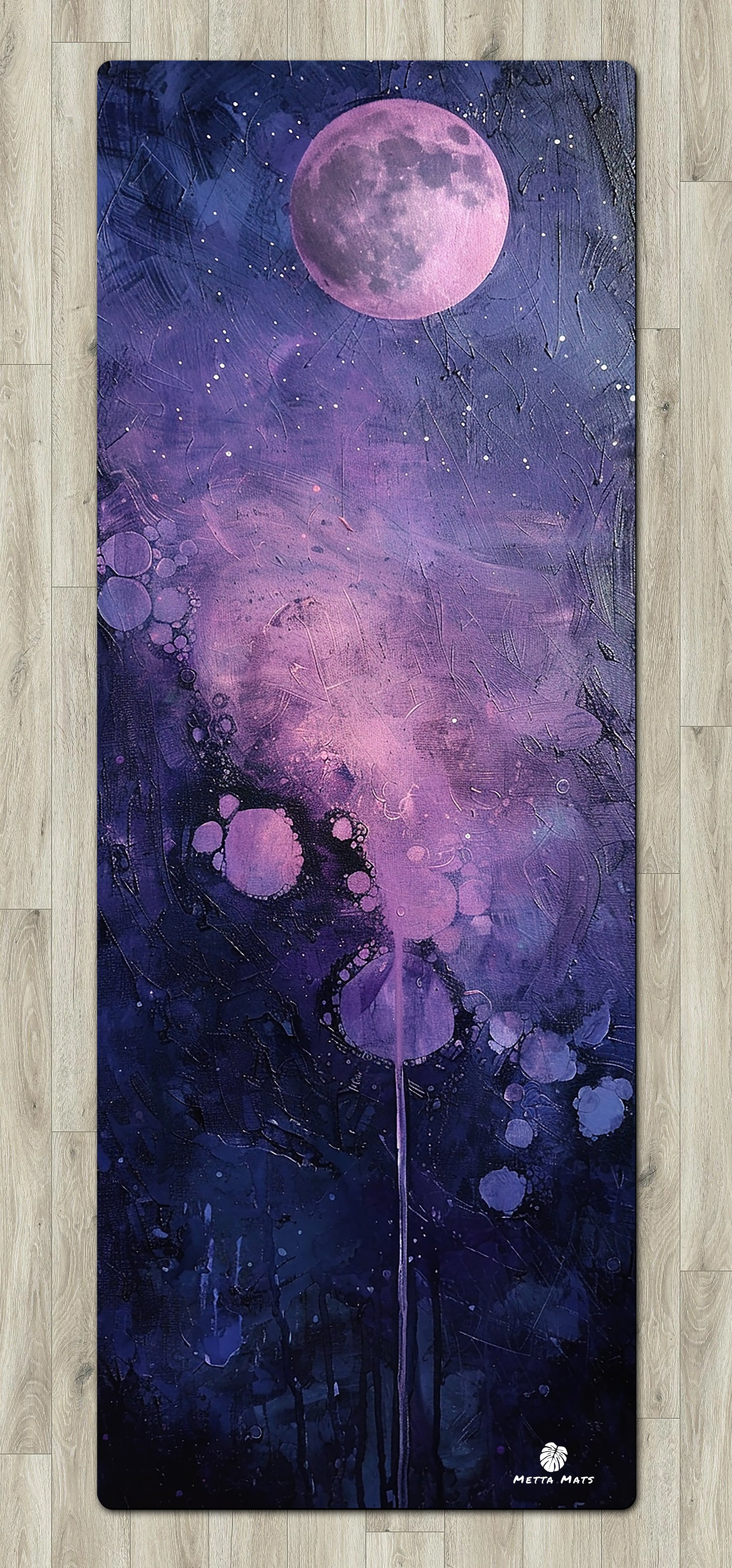 "Purple Moonlight" Yoga Mat