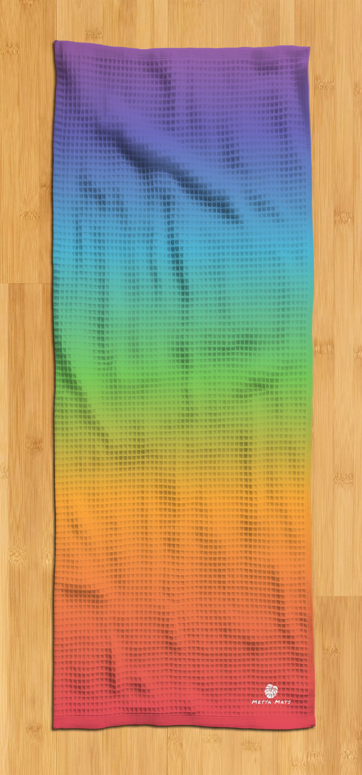 "Chakra Ombre" Yoga Towel