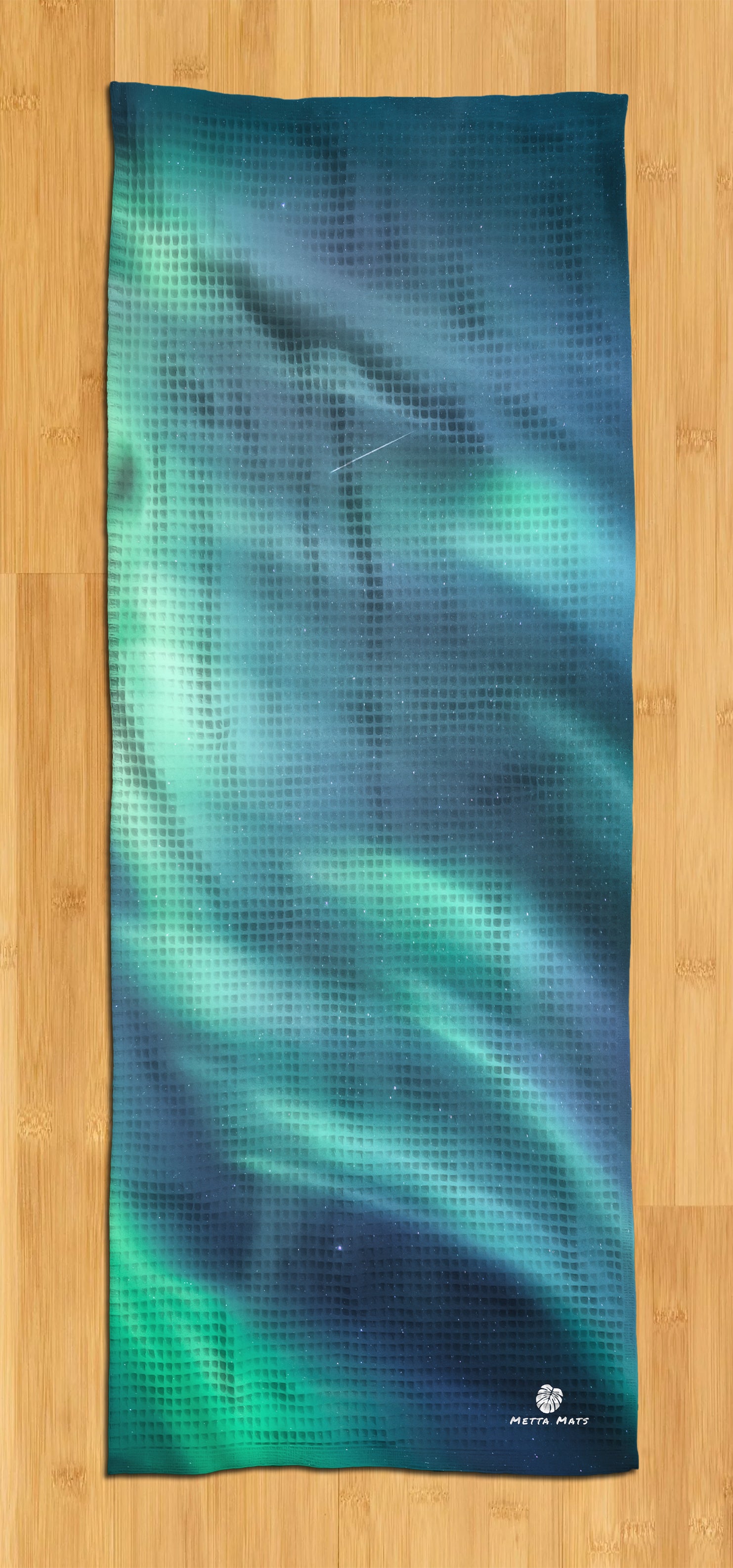 "Northern Lights" Yoga Towel