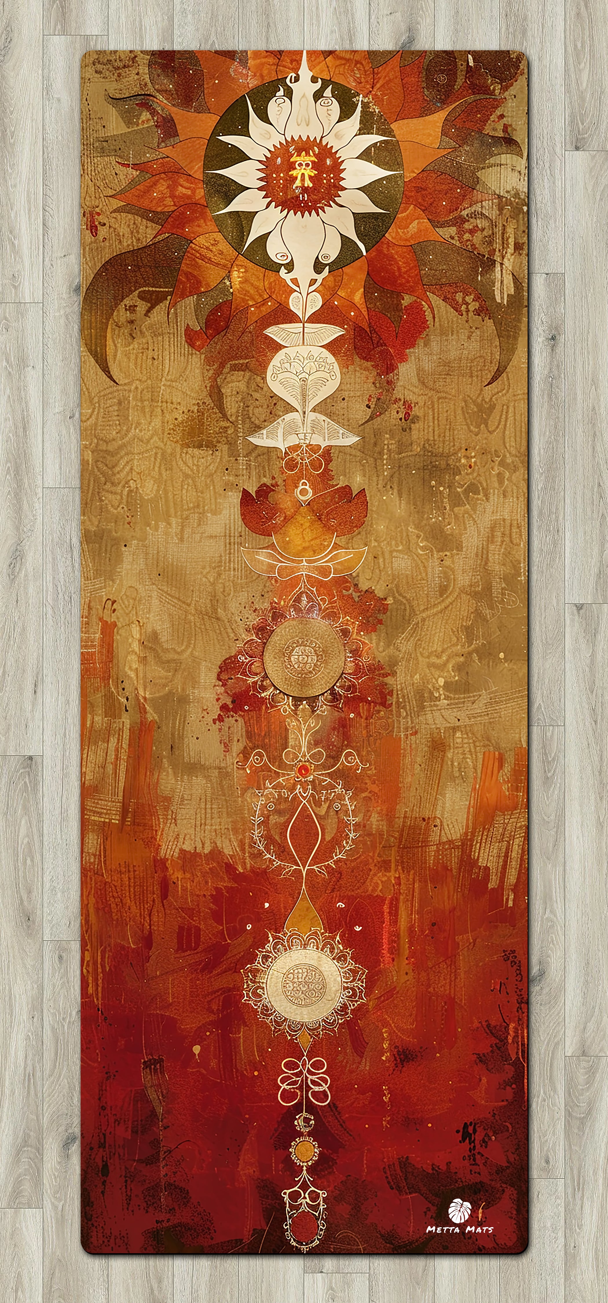 "Rustic Reflection" Yoga Mat