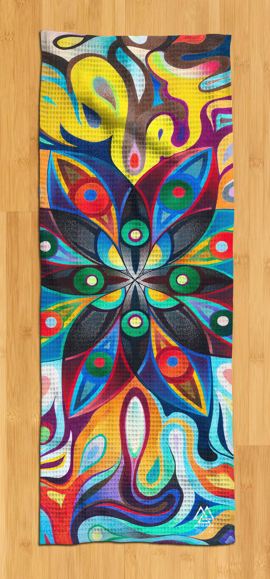 "Numinous Star Child" Yoga Towel
