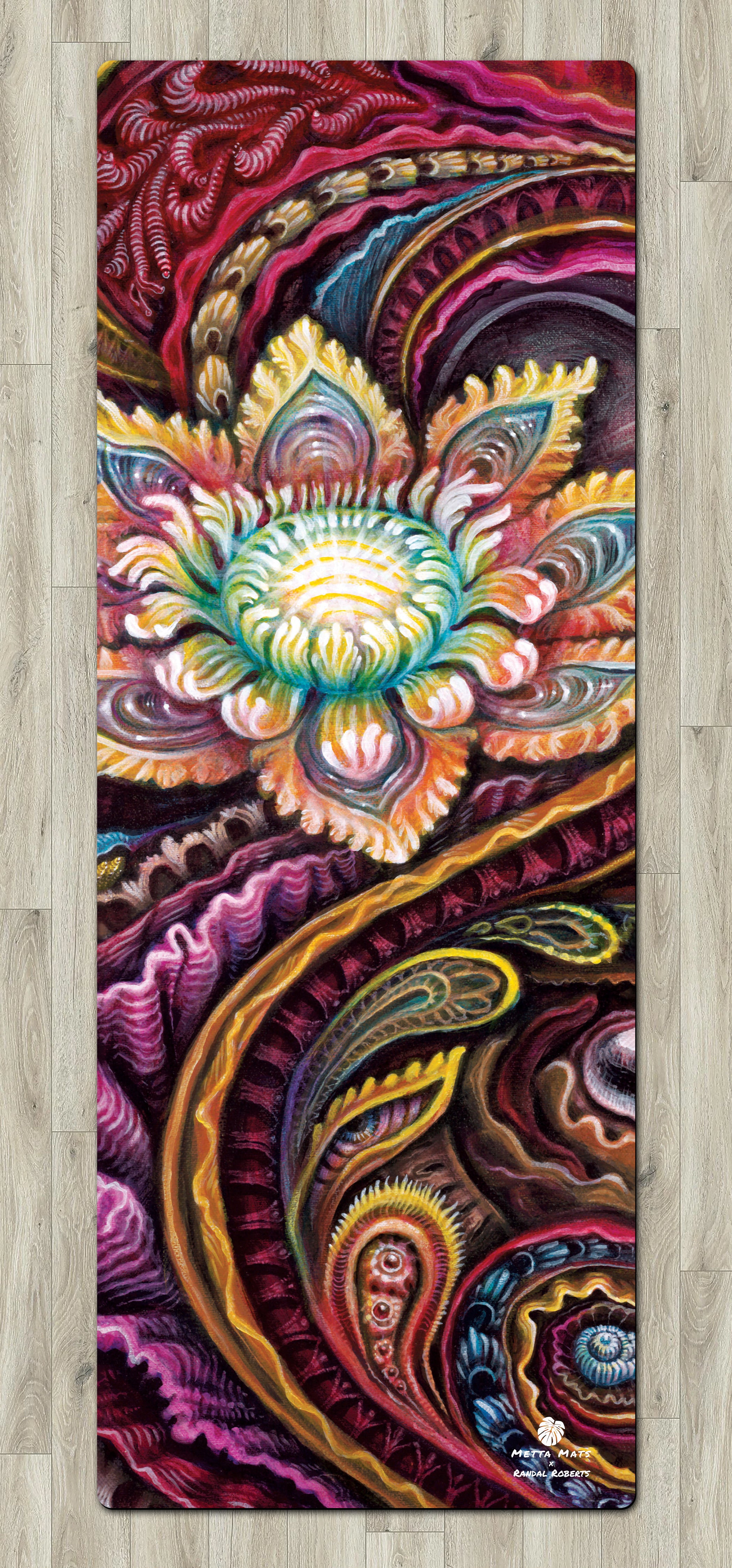 "Flower Power" Yoga Mat
