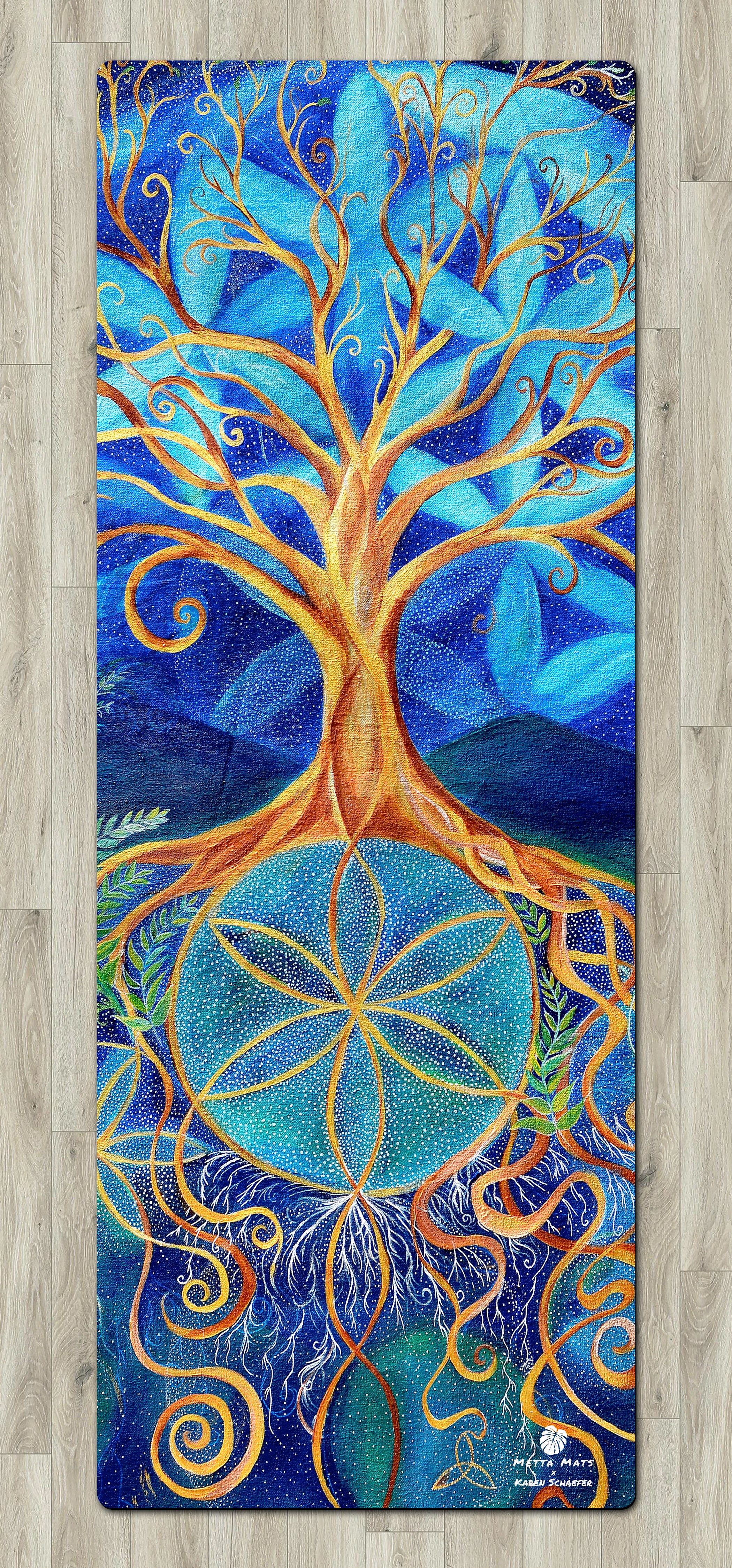 "Alchemical Growth" Yoga Mat