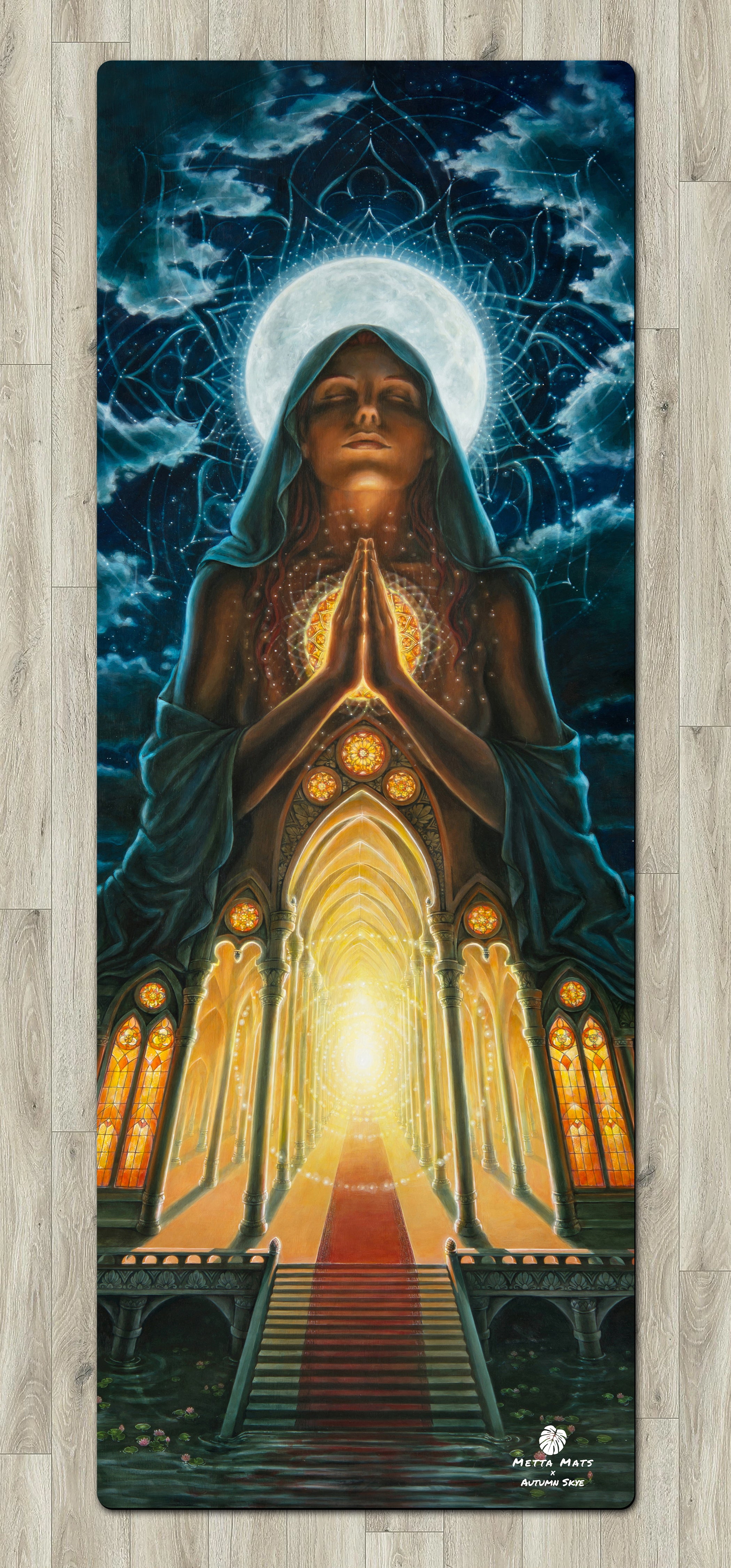"My Body My Temple" Yoga Mat