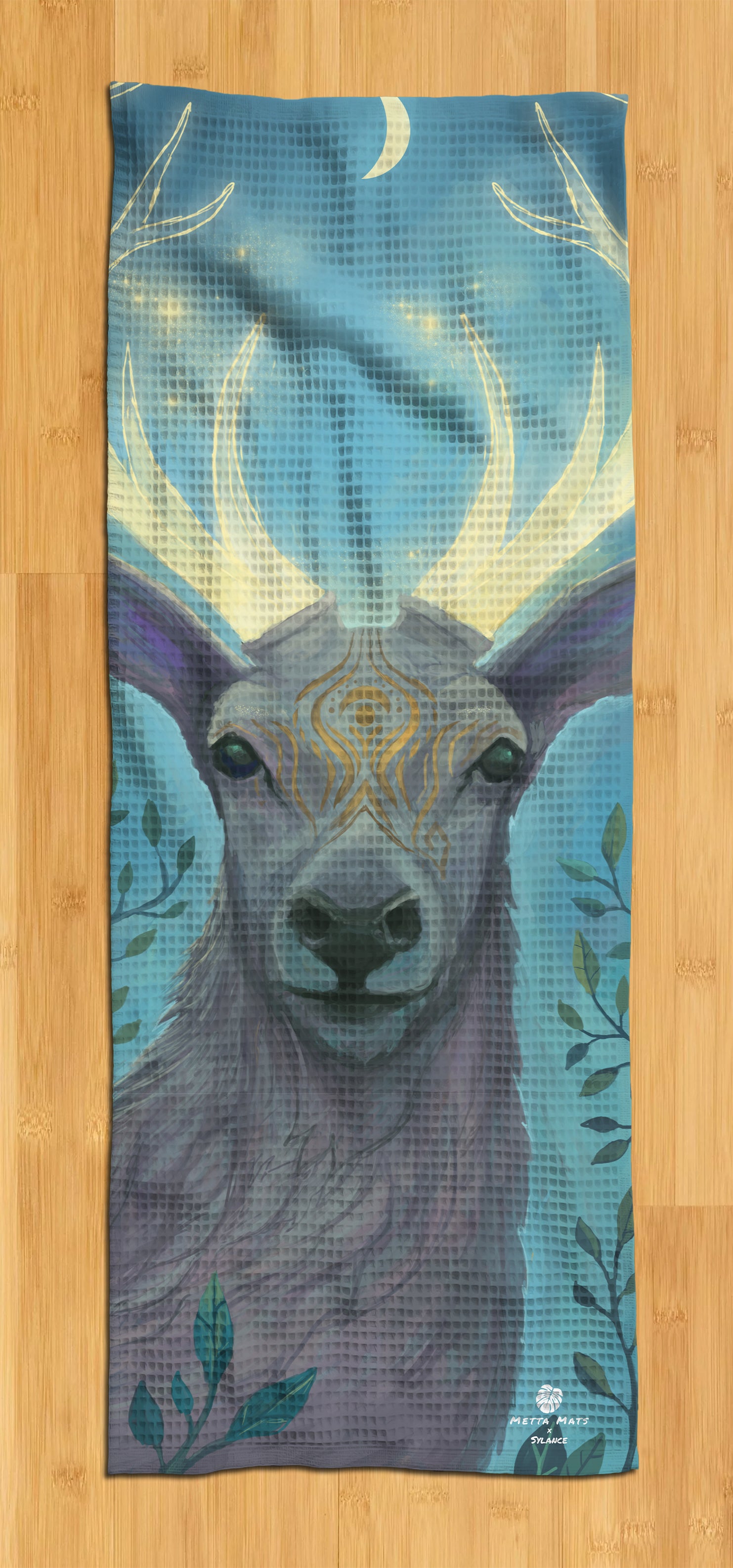 "Deer Spirit" Yoga Towel