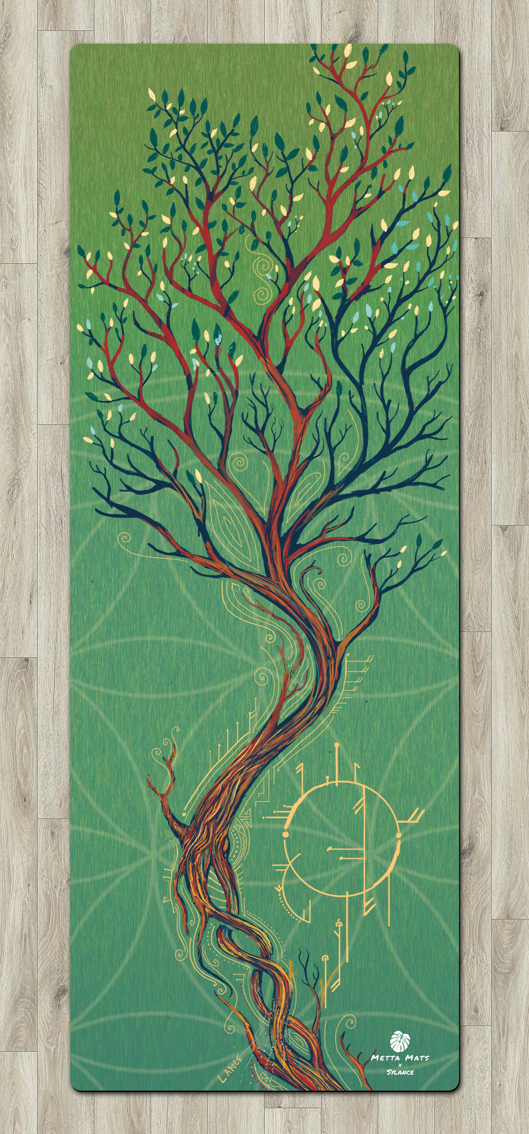 "Tree" Yoga Mat