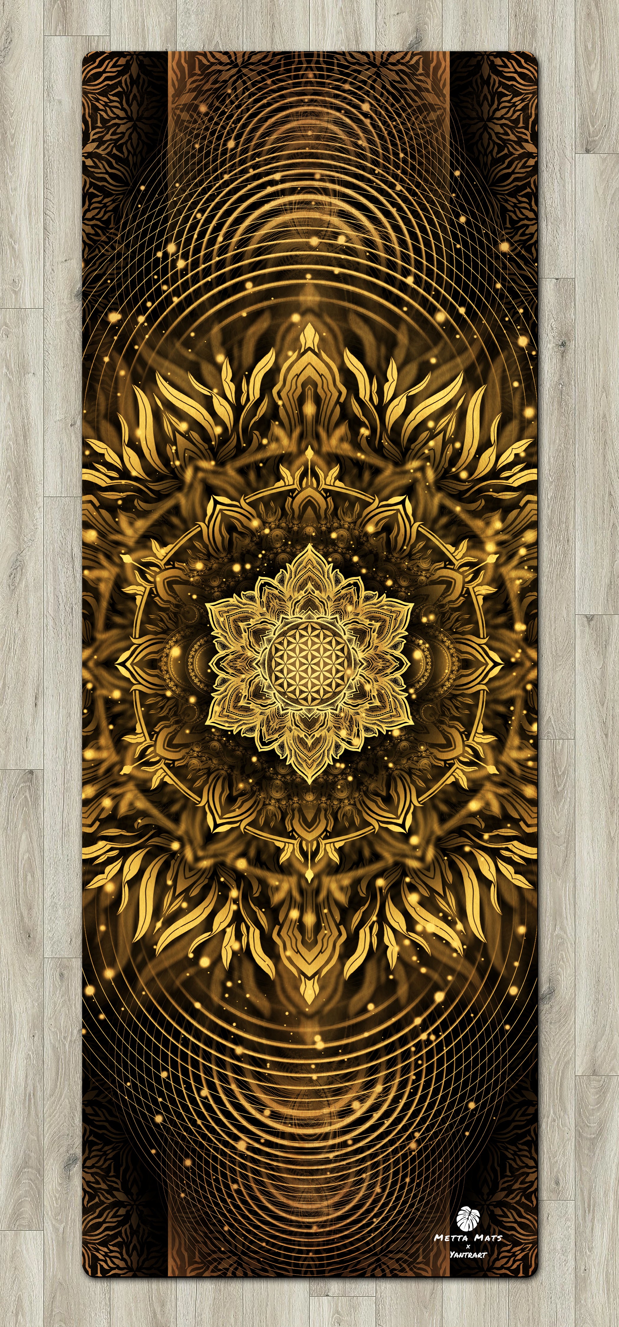 "Aligned Flower" Yoga Mat