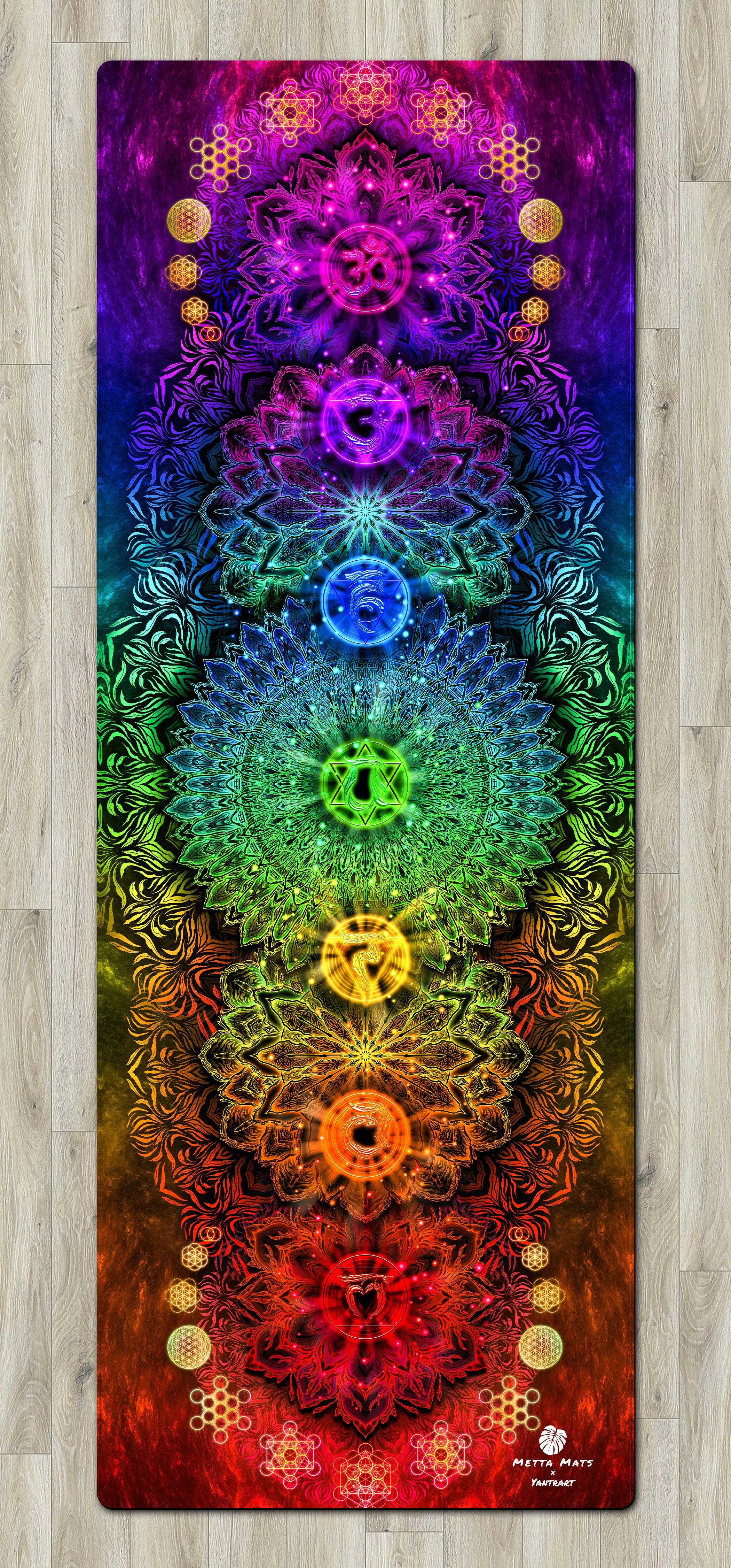 "Seventh Chakra" Yoga Mat