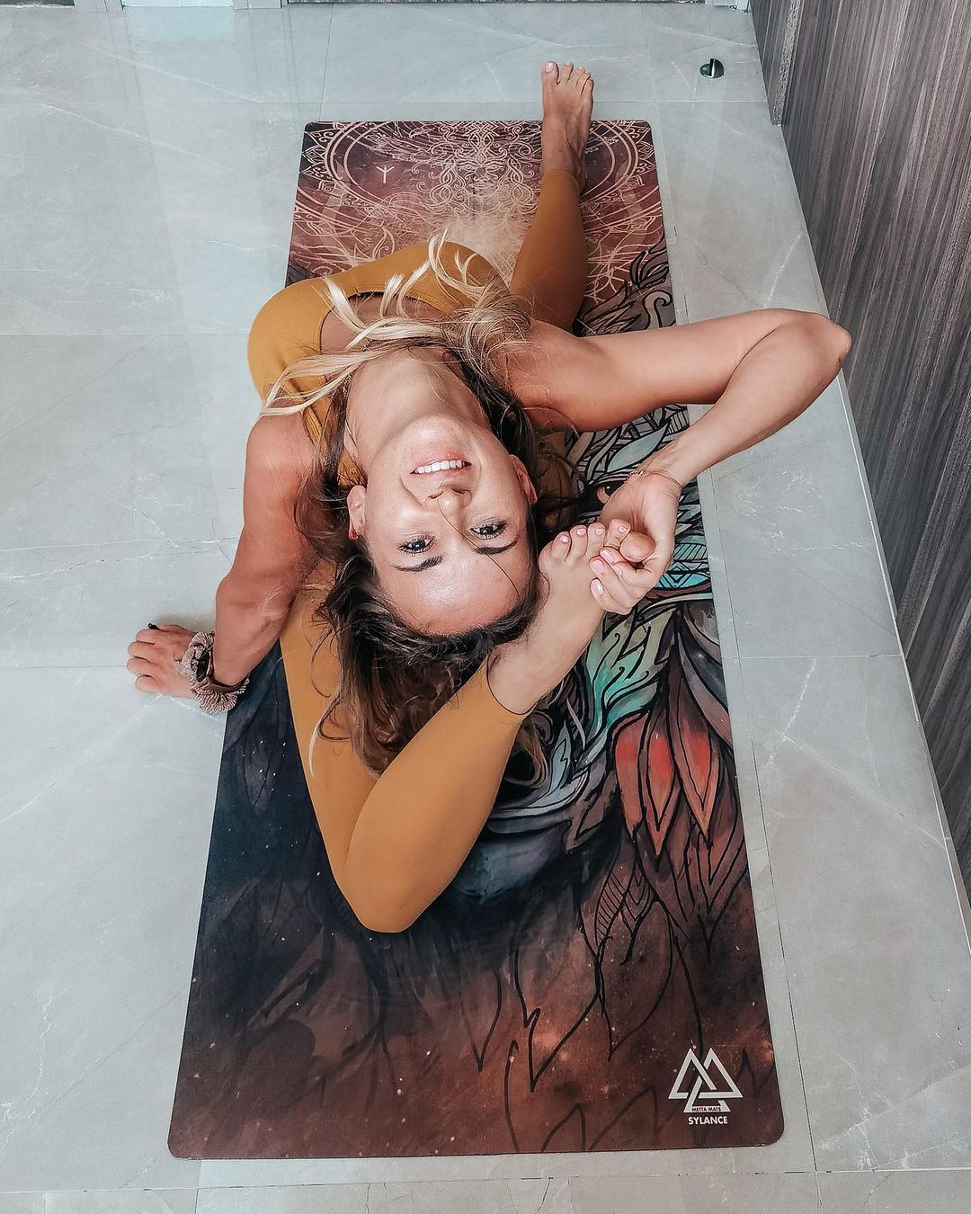 "Wolf Spirit" Yoga Mat