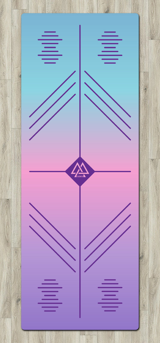 "Glacial Sunrise" Alignment Mat