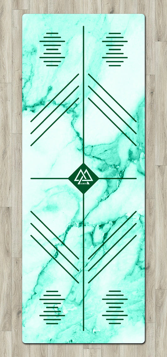 "Green Marble" Alignment Mat