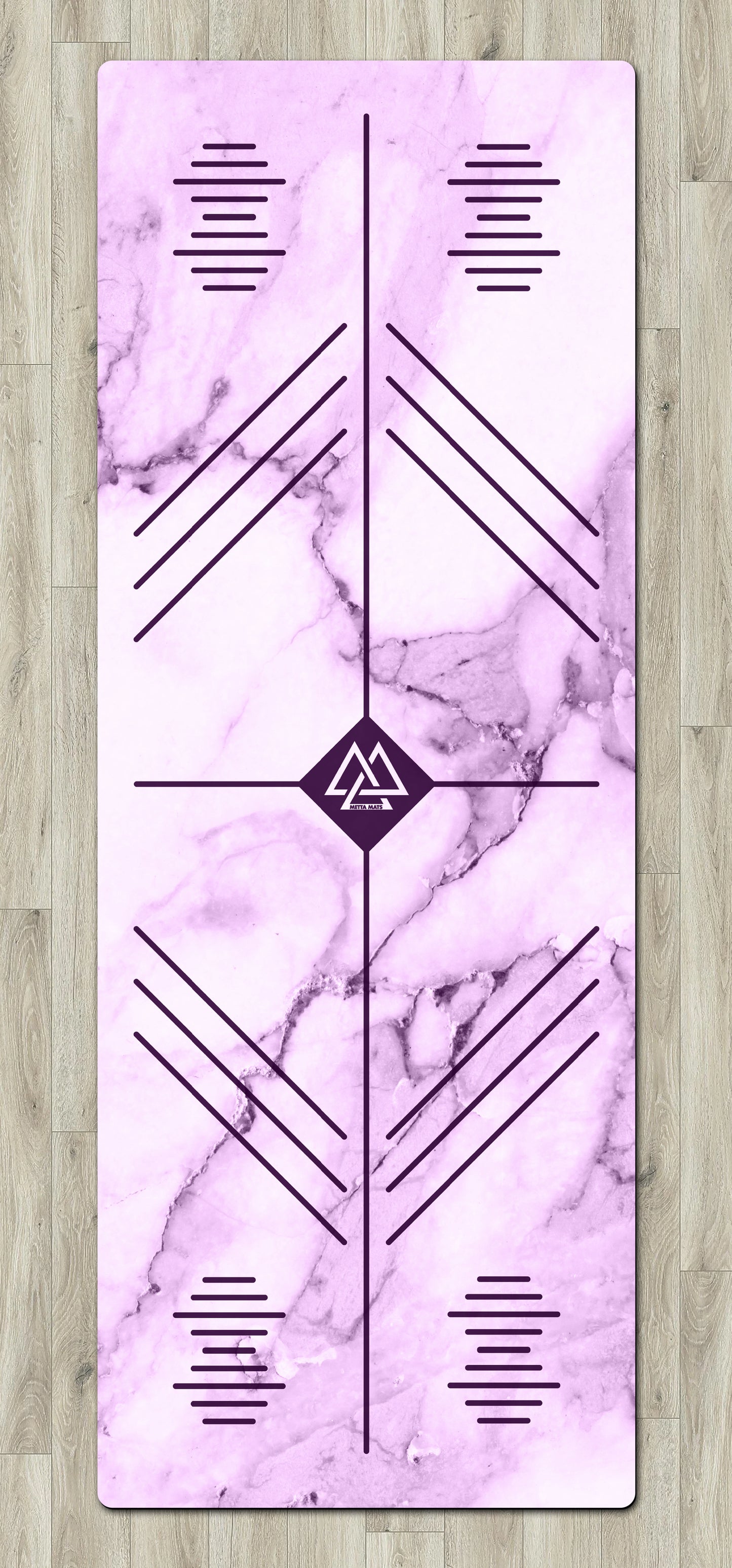 "Pink Marble" Alignment Mat
