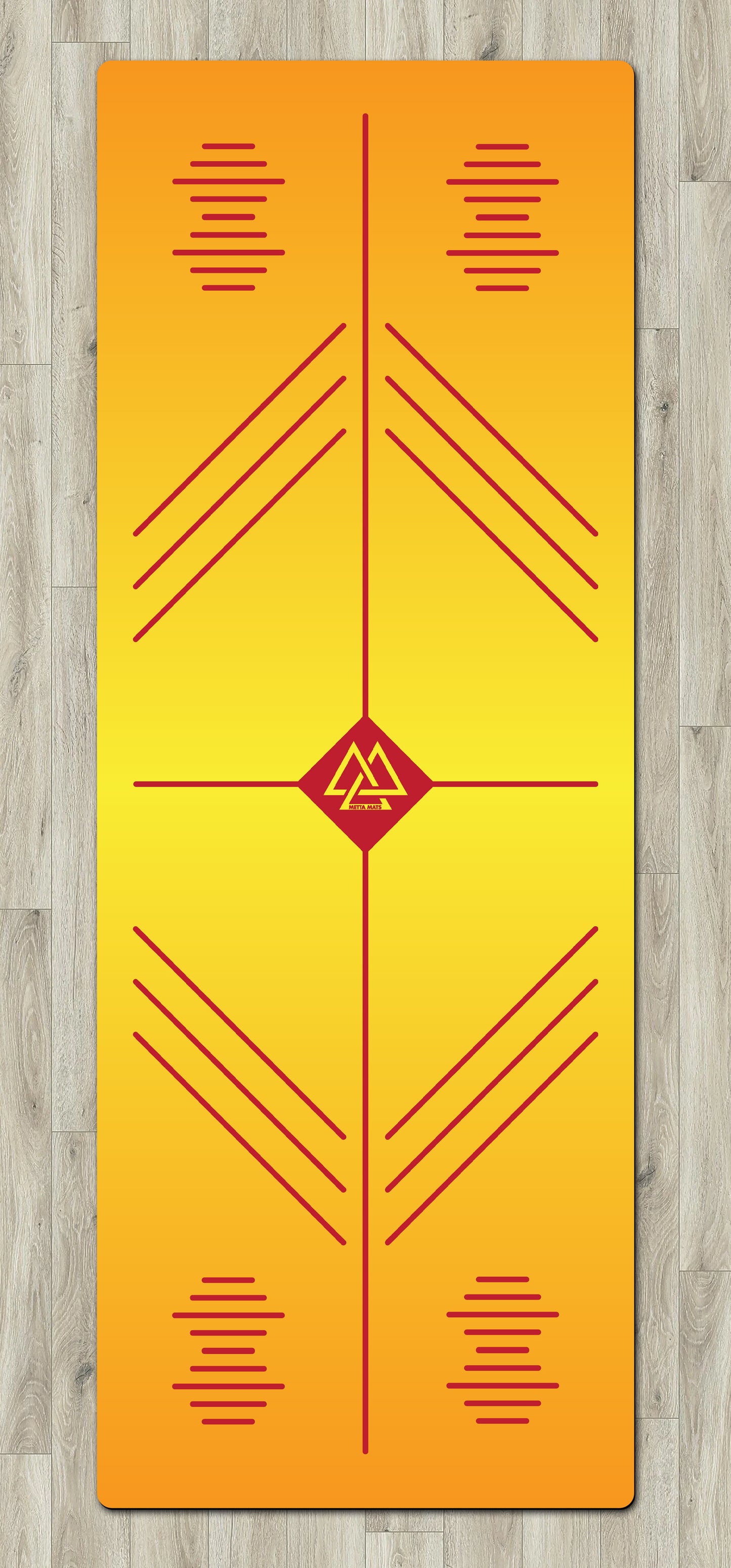 "Sunburst" Alignment Mat