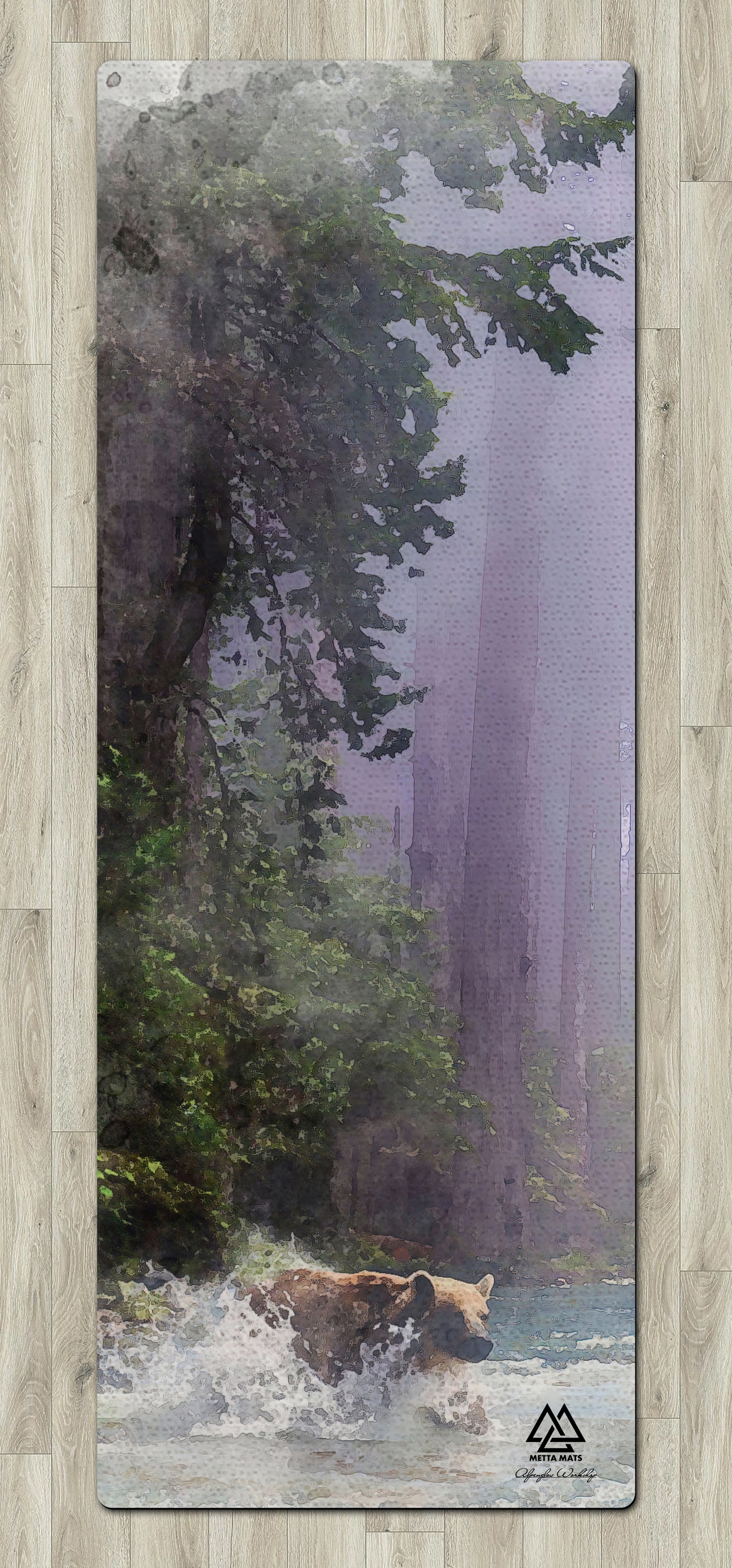 "Fording the Stream" Yoga Mat