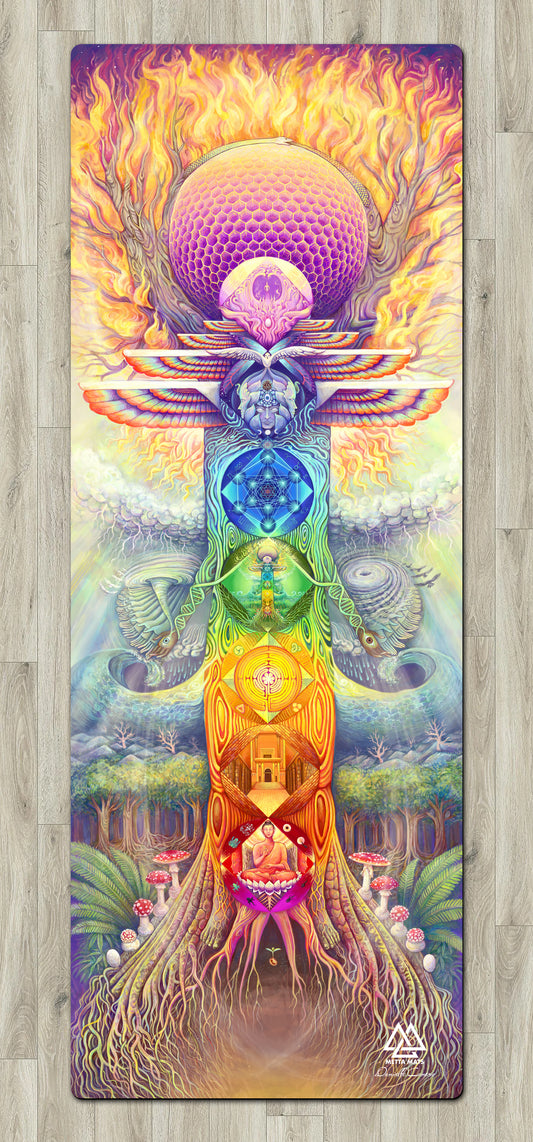 "Tree of Life" Yoga Mat