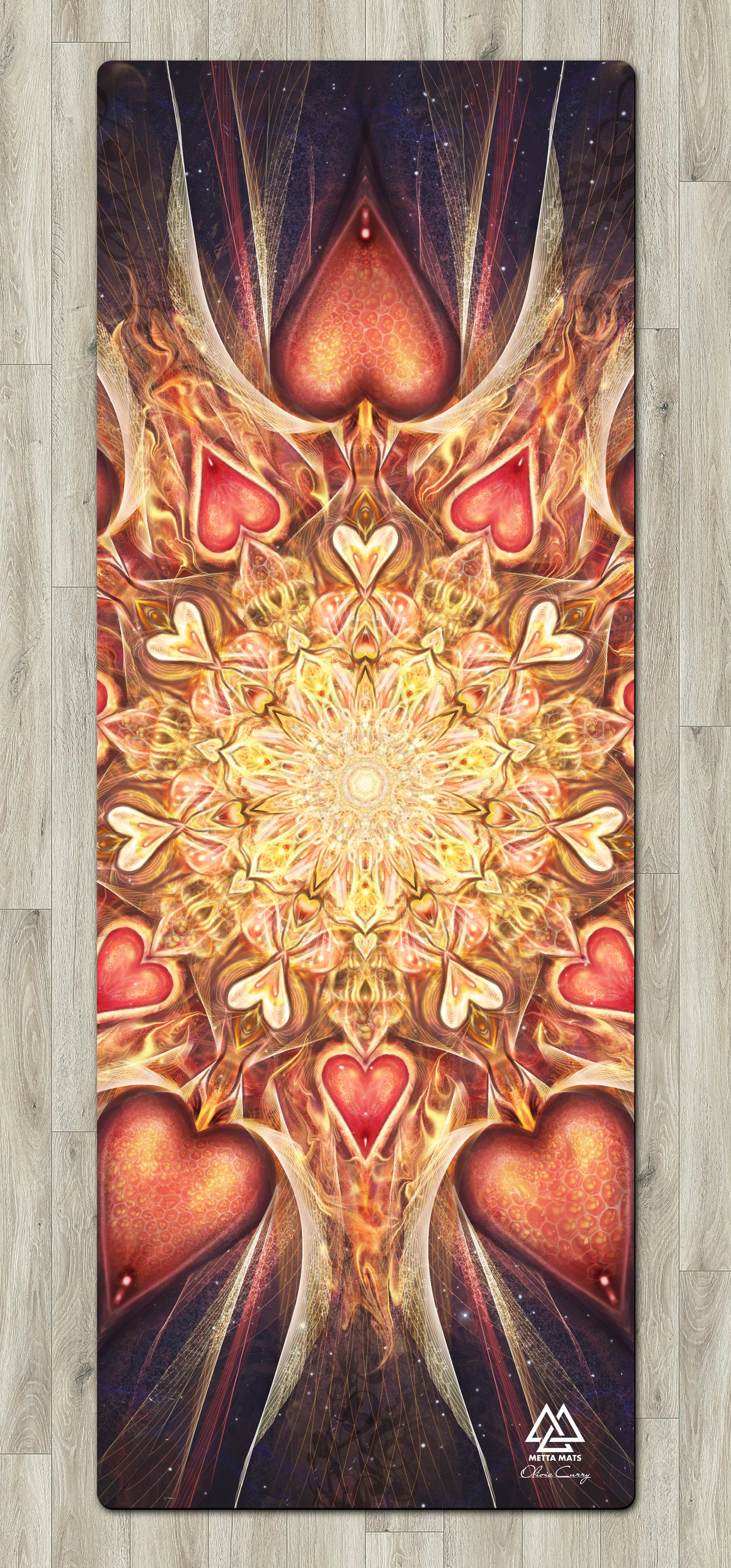 "Heart Space" Yoga Mat