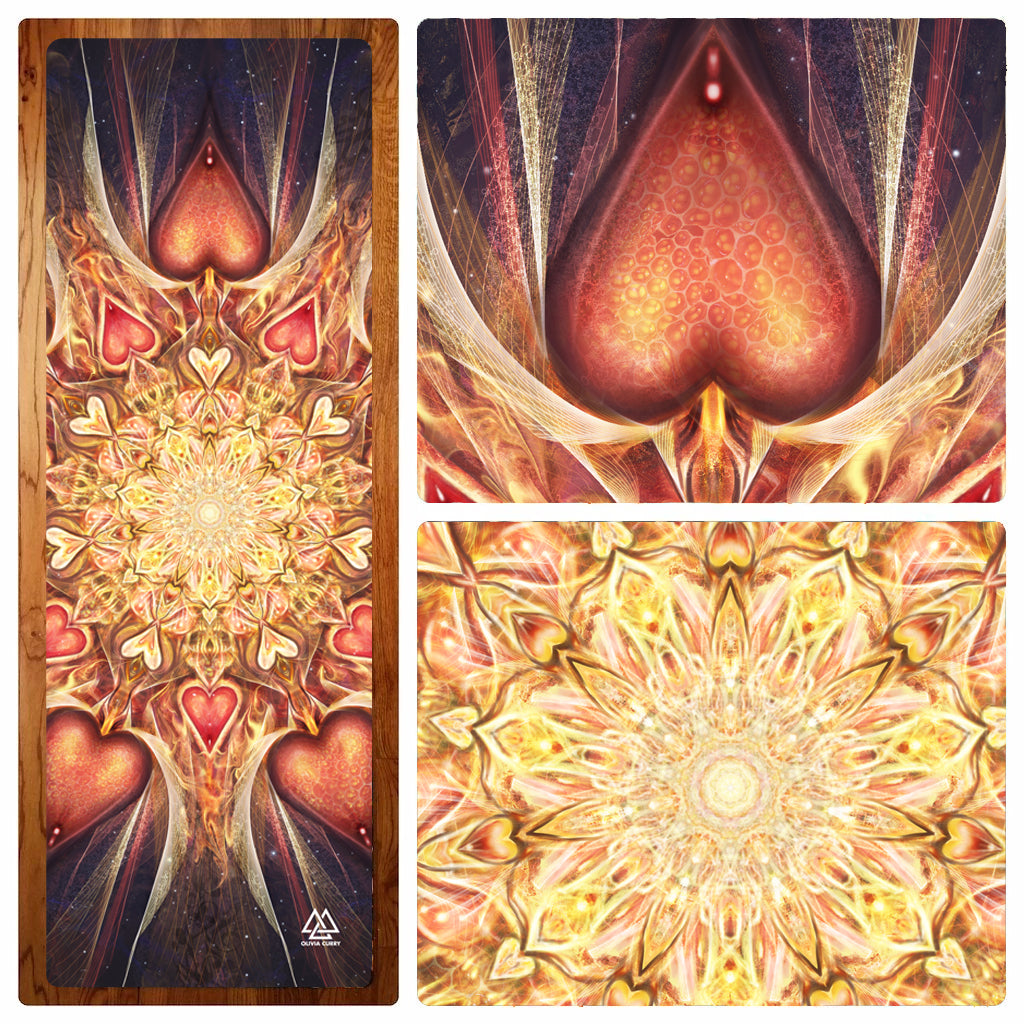 "Heart Space" Yoga Mat