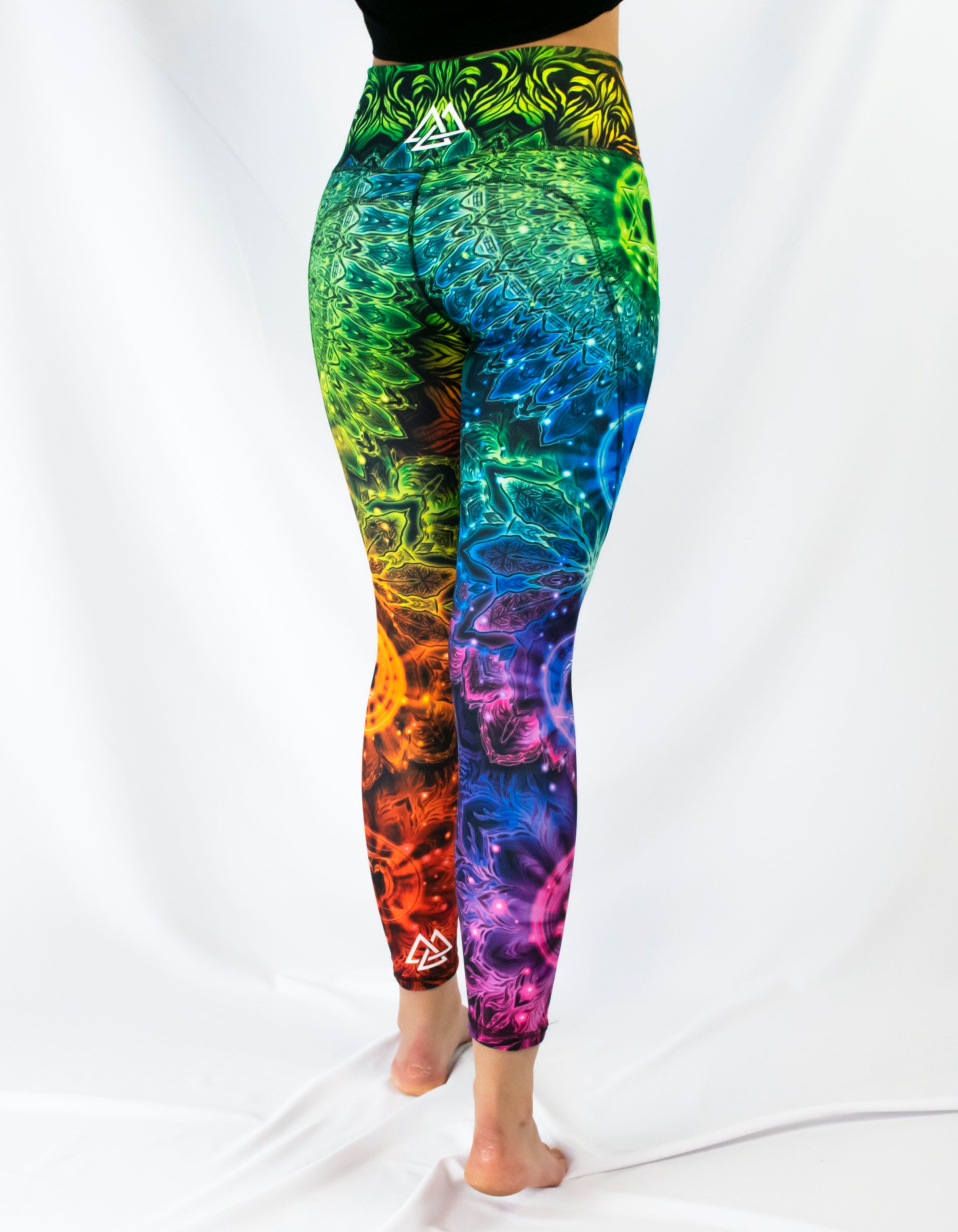 Seventh Chakra Yoga Leggings