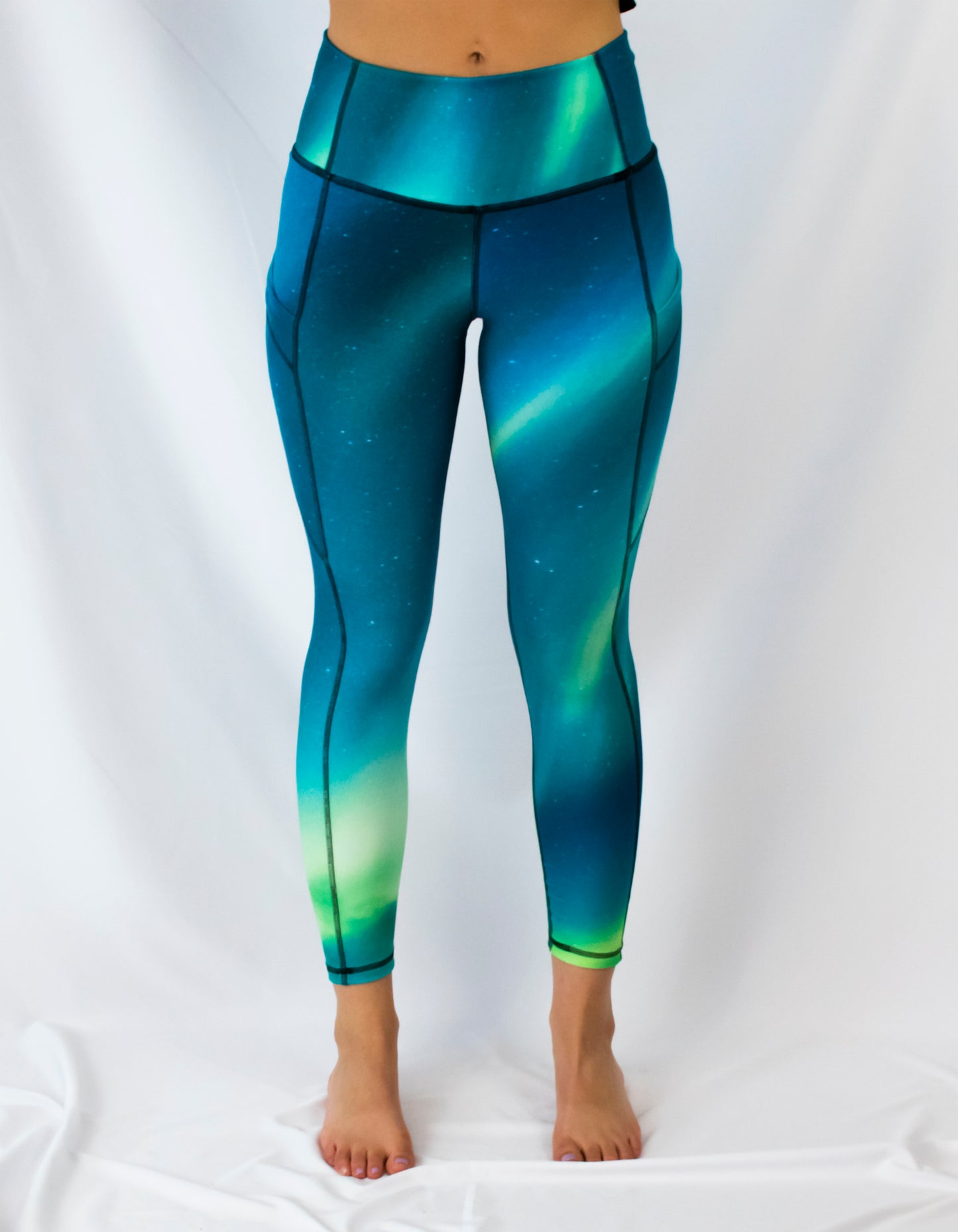 "Northern Lights" Yoga Leggings