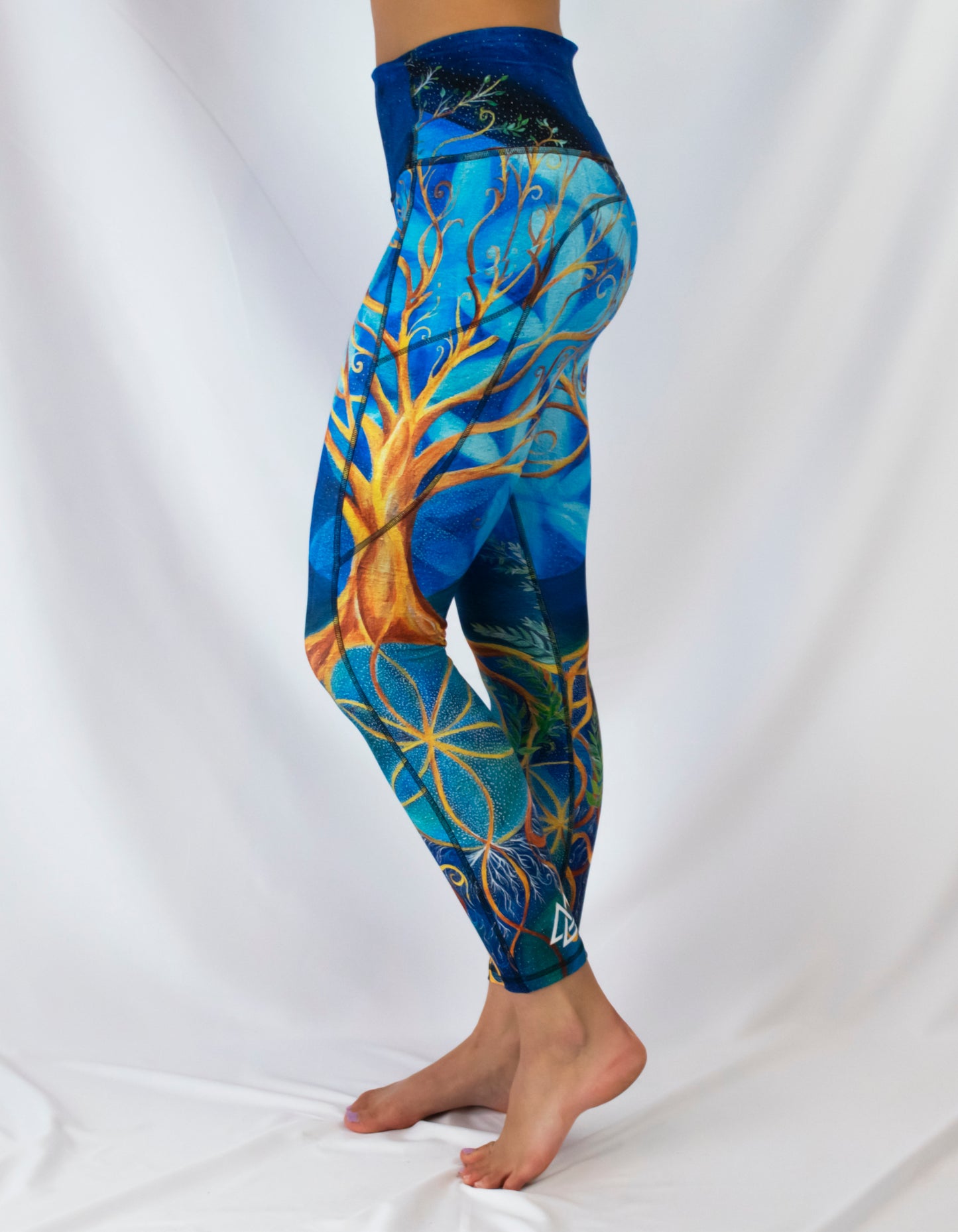 "Alchemical Growth" Yoga Leggings
