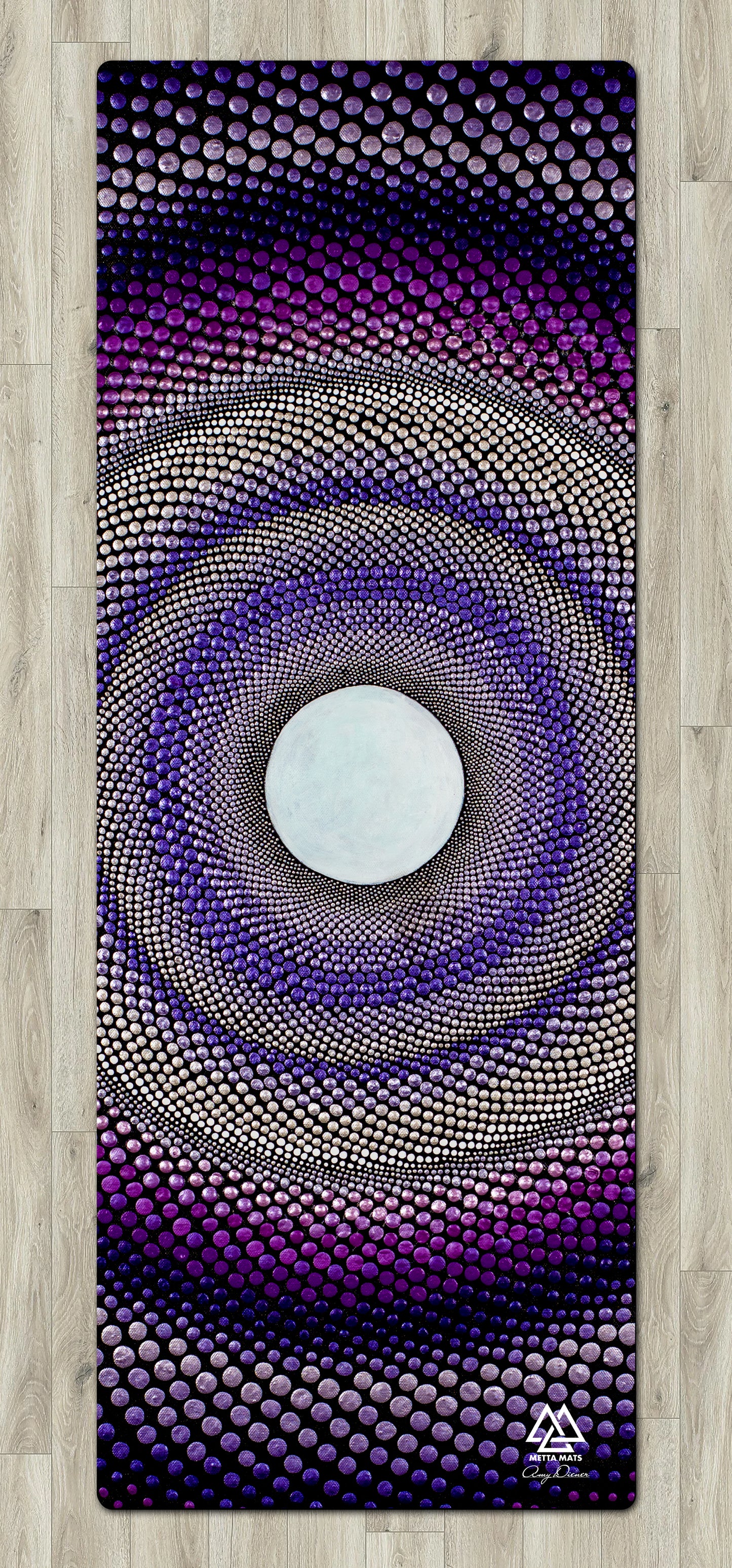 "Purple Tunnel" Yoga Mat