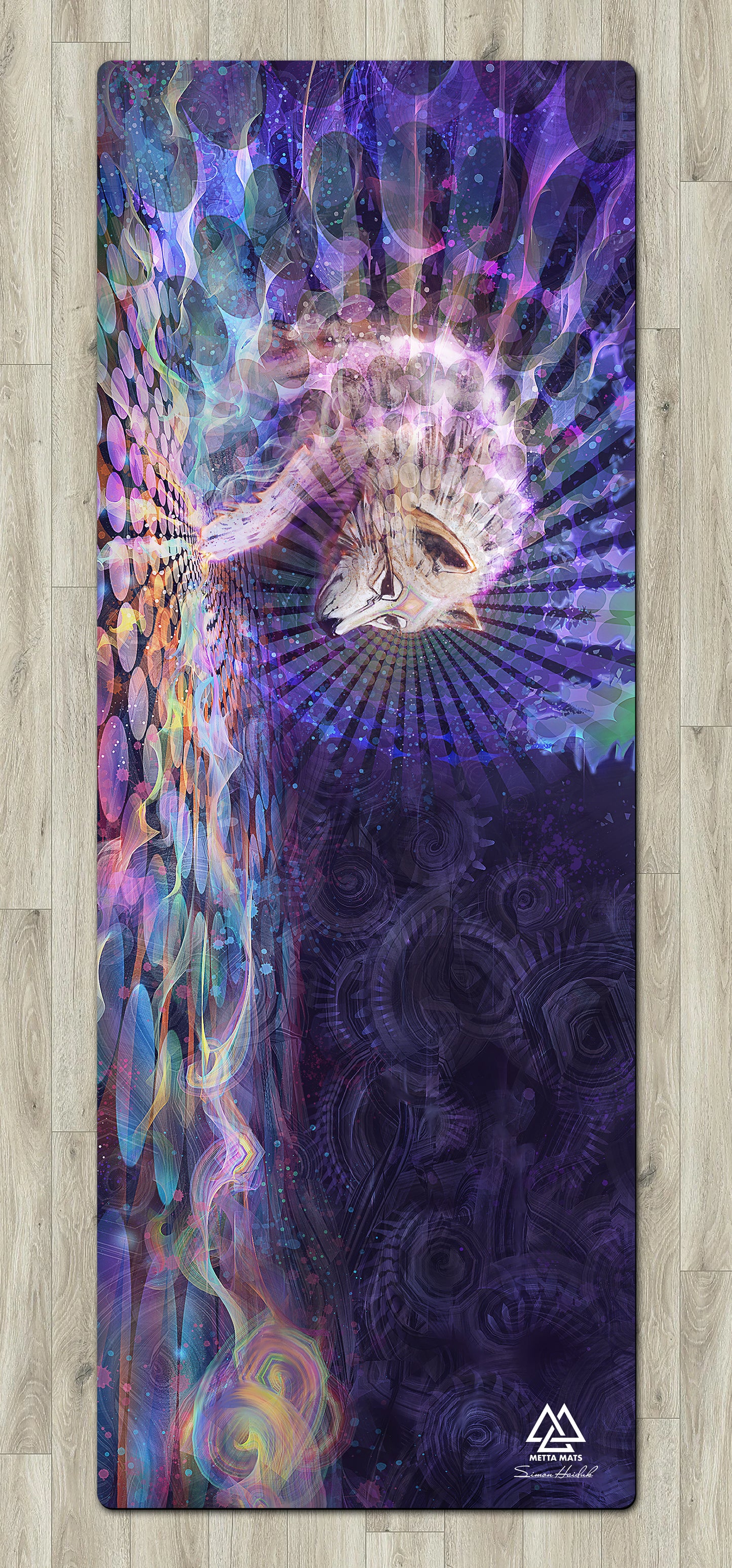 "Spirit Wolf" Yoga Mat