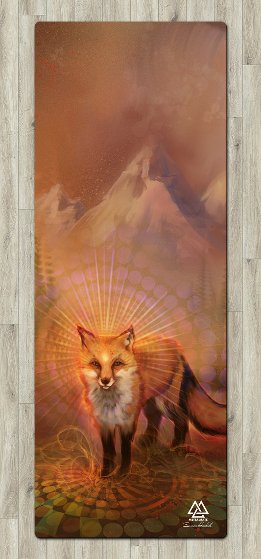 "Wise Fox" Yoga Mat