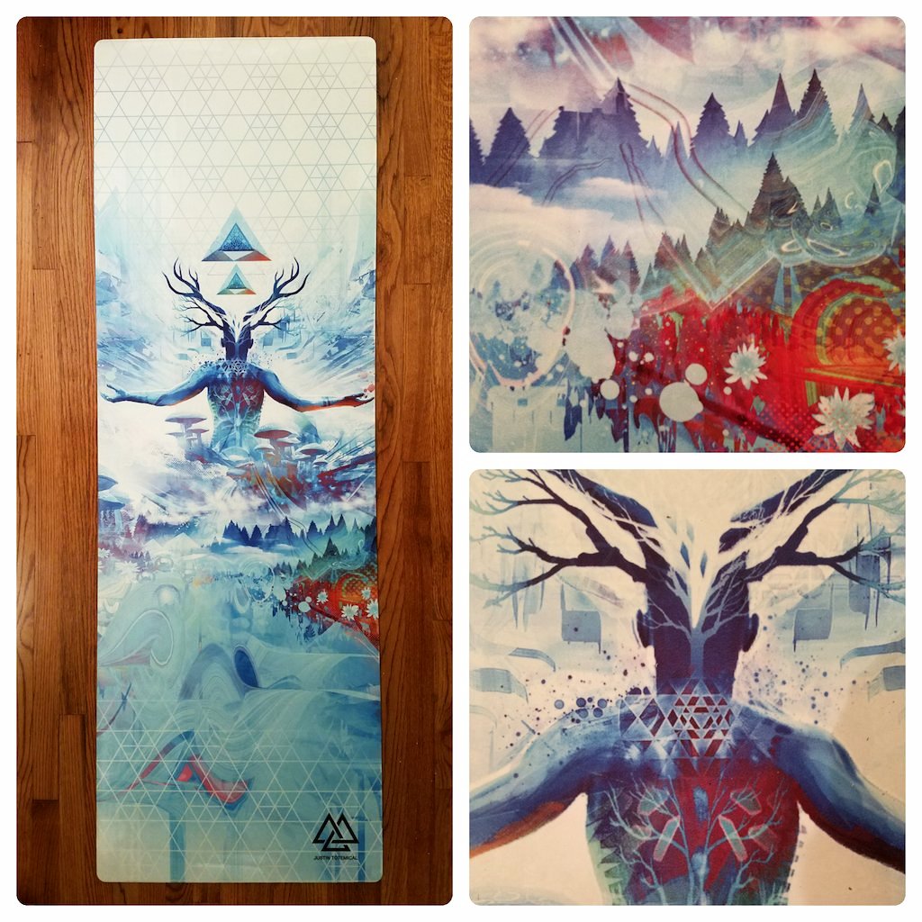 "Hikari Mantra" Yoga Mat