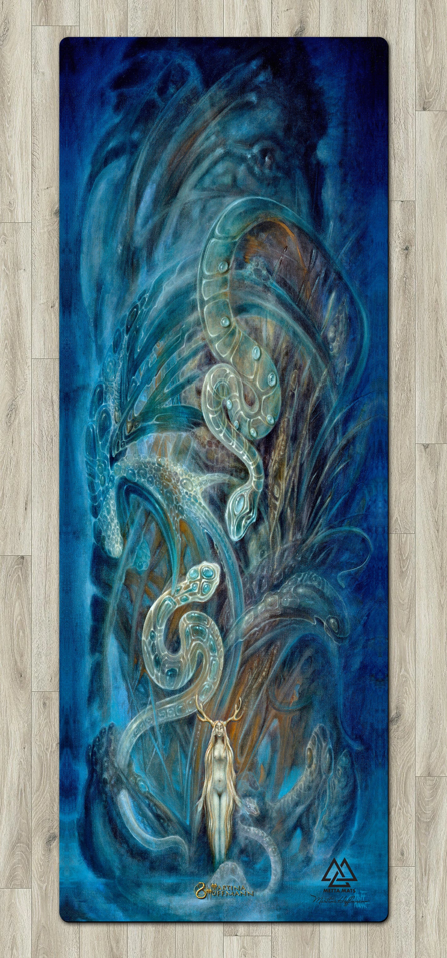 "Aligning to the Realm" Yoga Mat