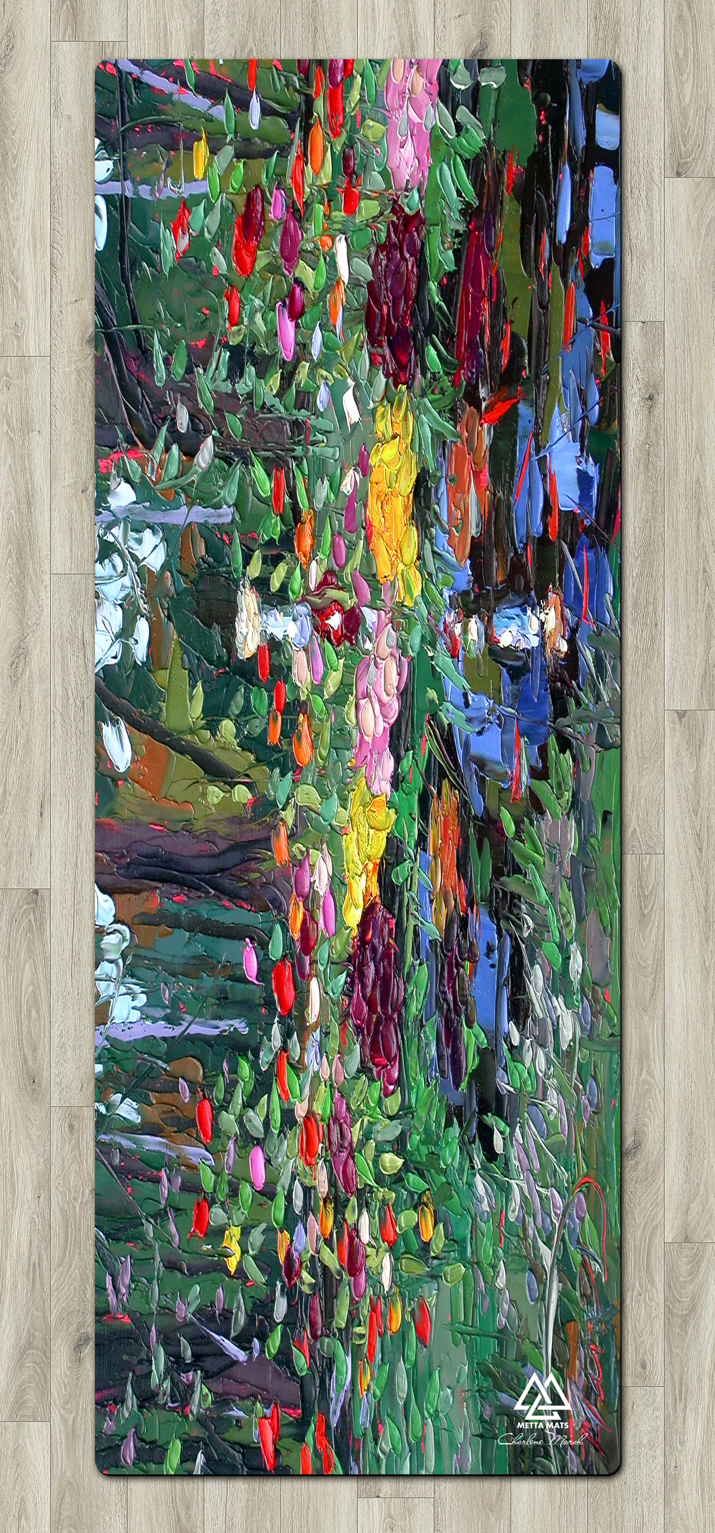 "Summer Flowers" Yoga Mat