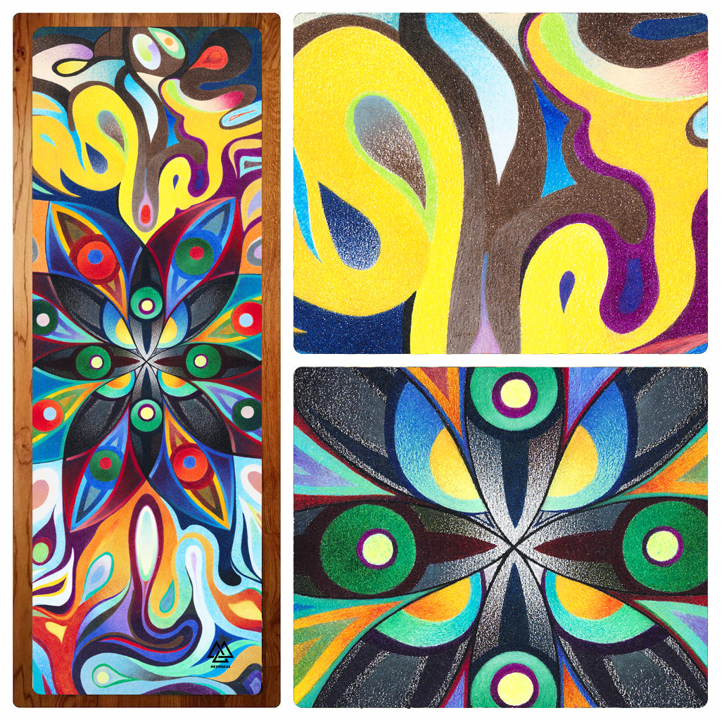 "Numinous Star Child" Yoga Mat