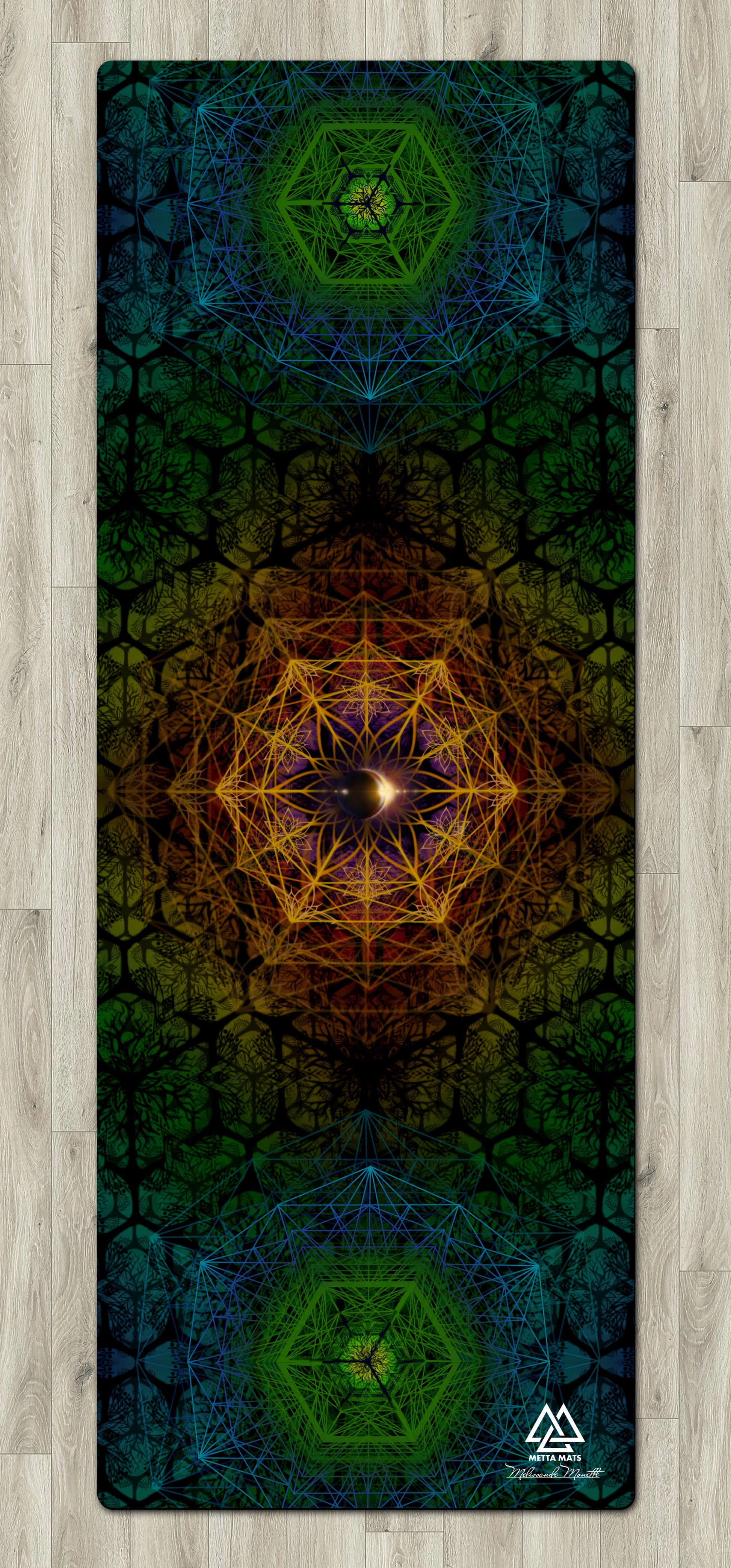 Earth Mandala Yoga Mat – MettaMats