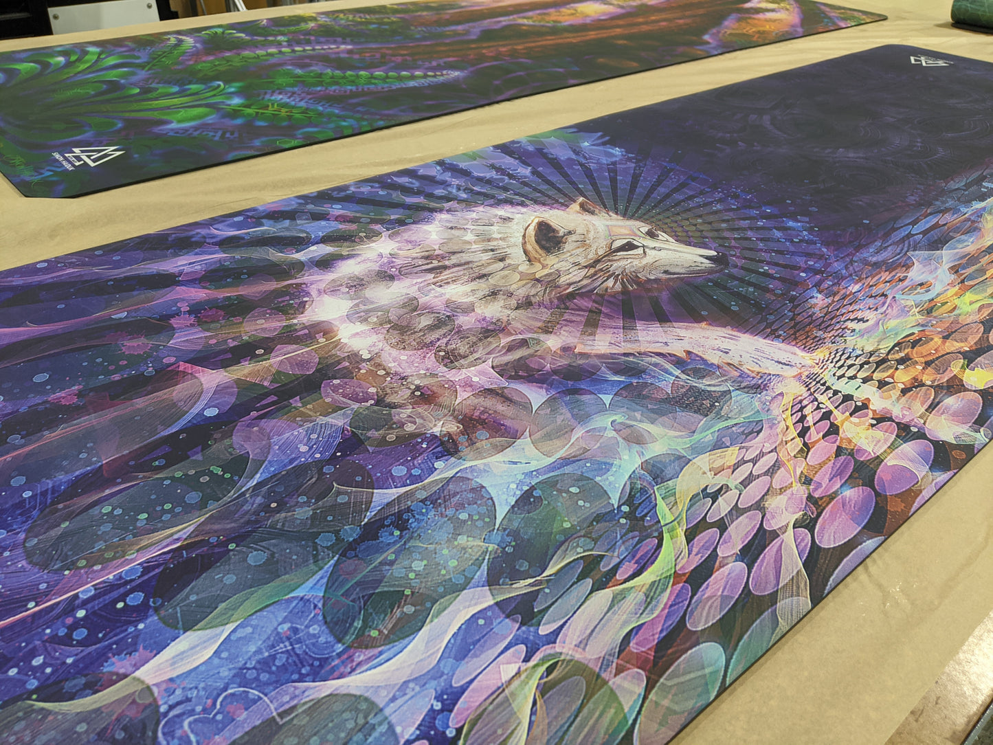 "Spirit Wolf" Yoga Mat