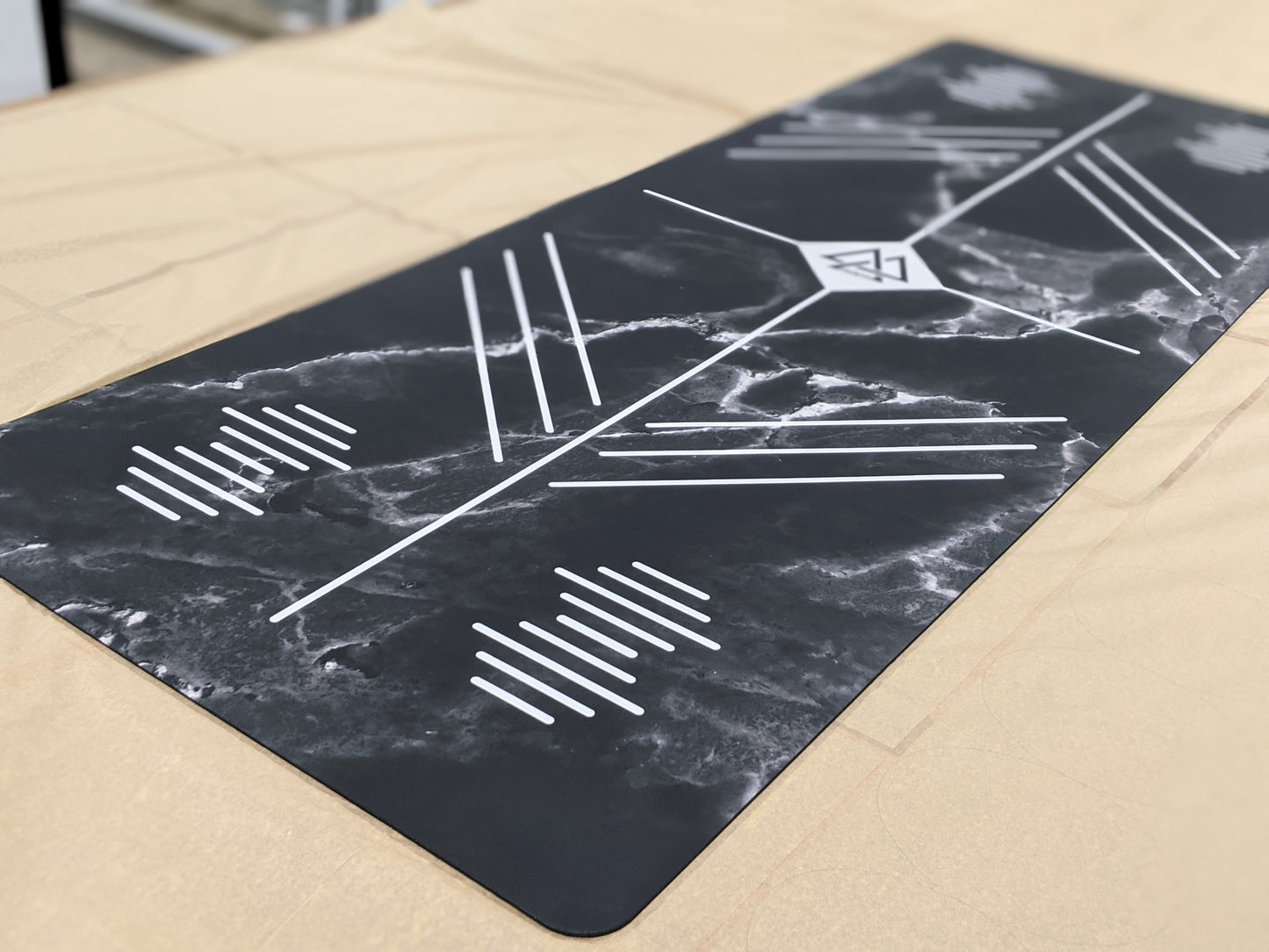 "Black Marble" Alignment Mat
