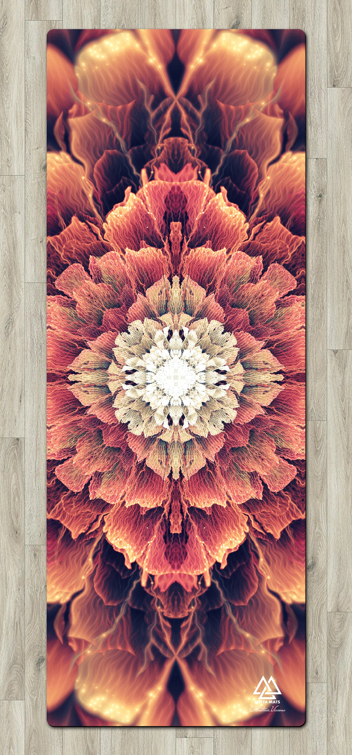 "Mandala Bloom" Yoga Mat